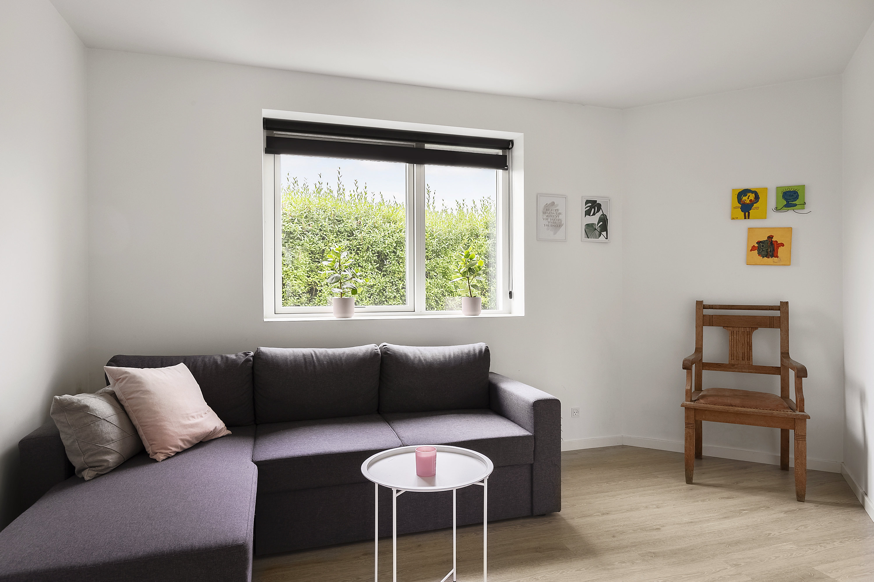 Fremhævet stue billede i fuldskærmstilstand. Billede af Nørregårds Alle 16, 8362 Hørning