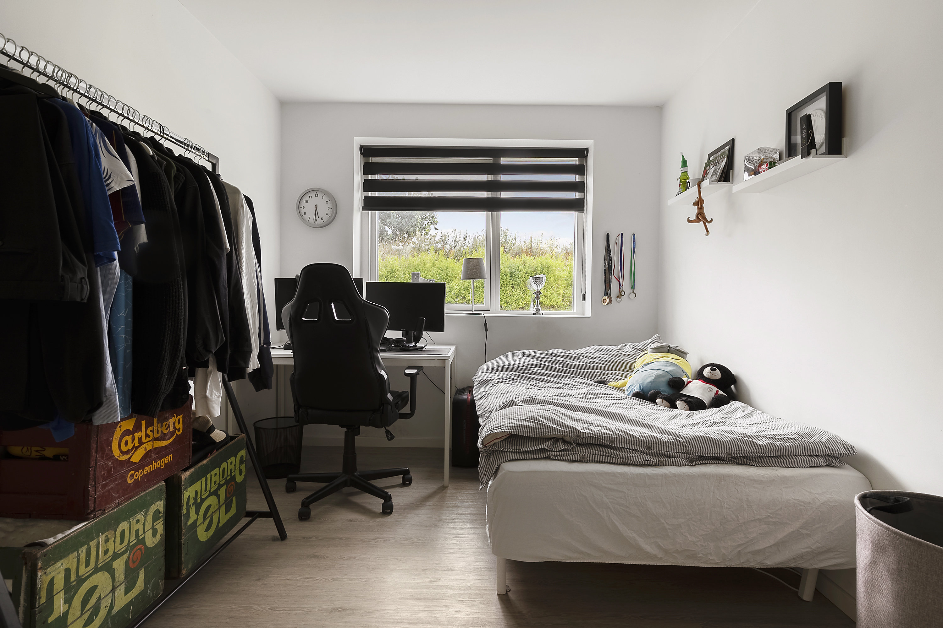 Fremhævet soveværelse billede i fuldskærmstilstand. Billede af Nørregårds Alle 16, 8362 Hørning