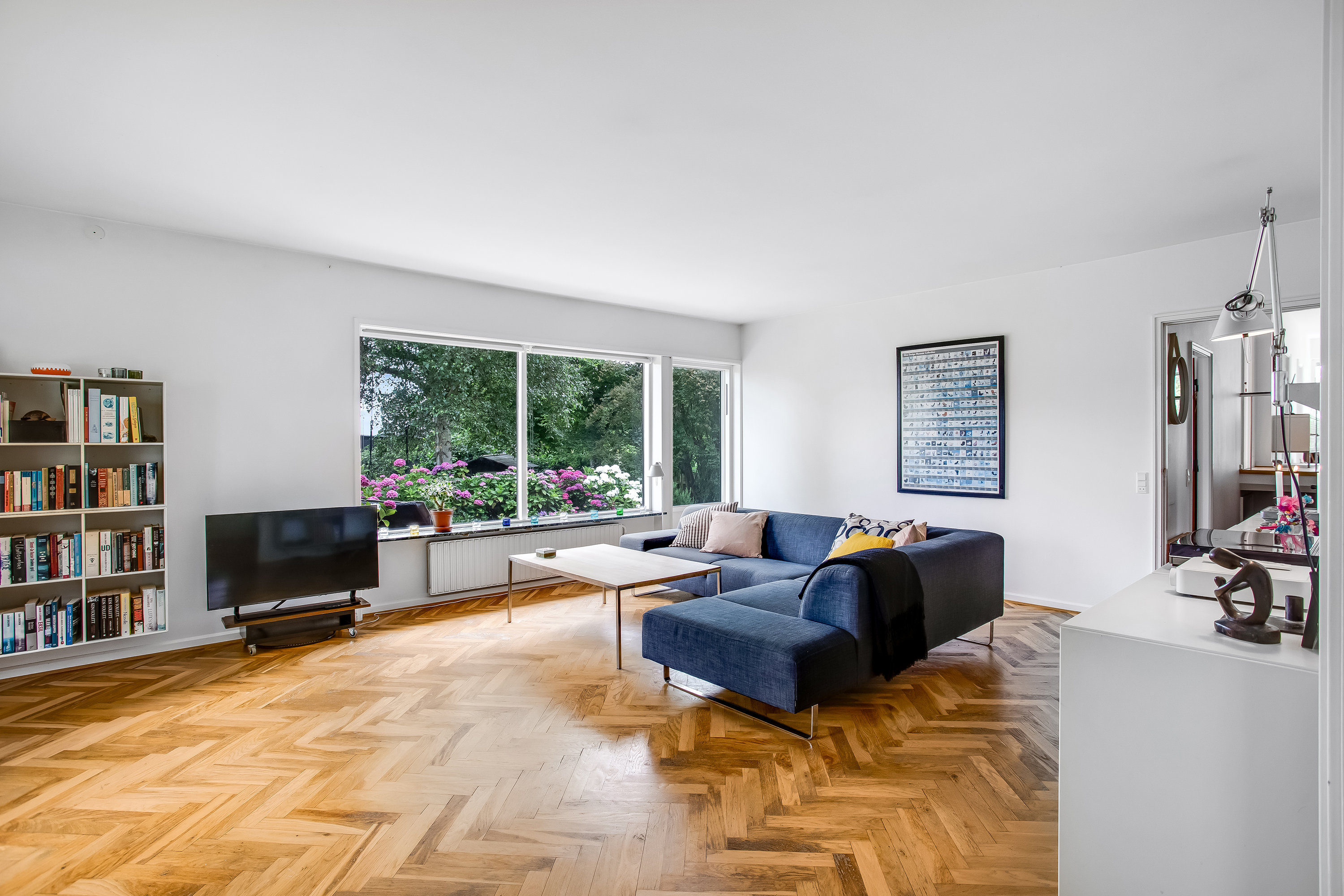 Fremhævet stue billede i fuldskærmstilstand. Billede af Strandvejen 2, Nordby, 6720 Fanø