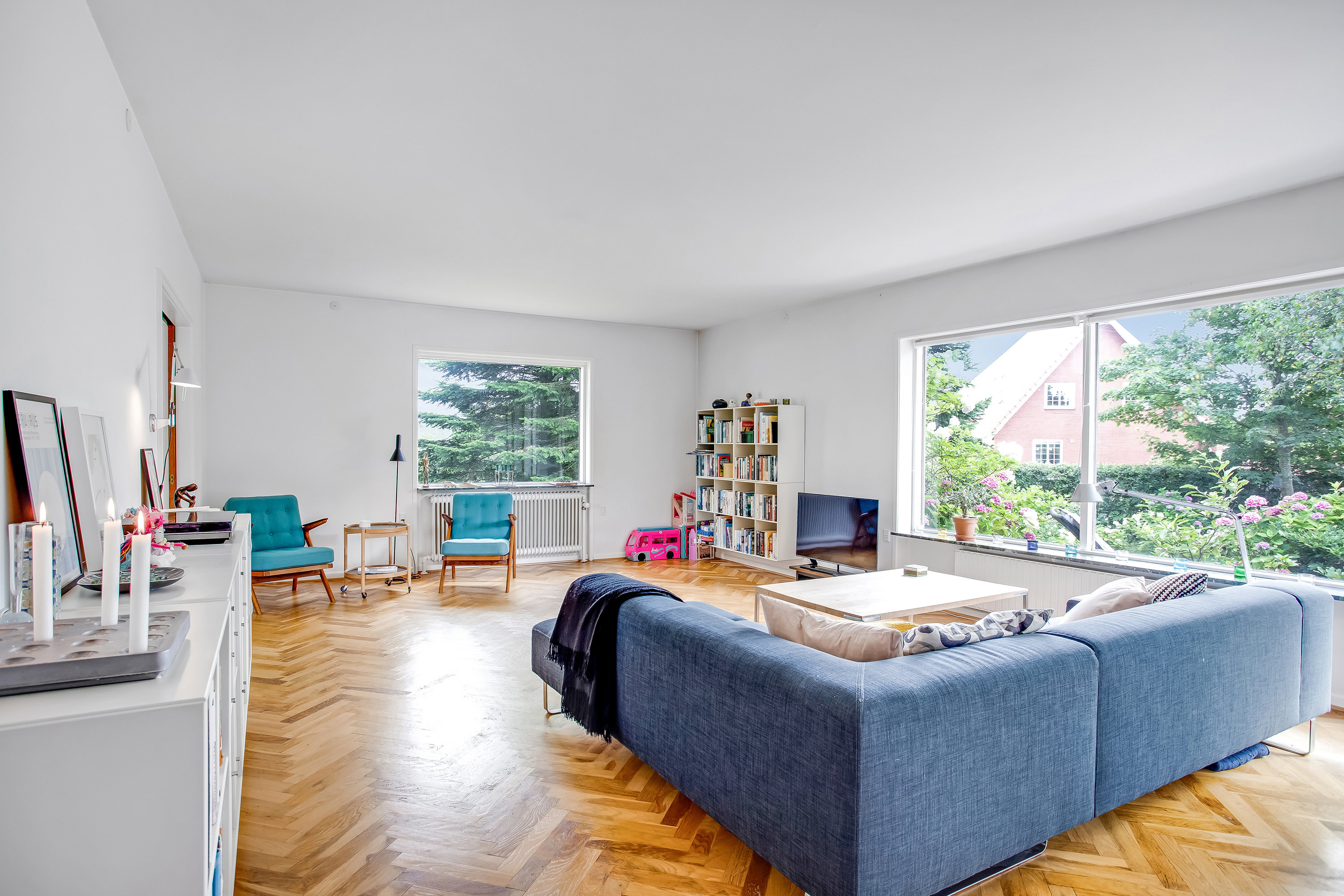 Fremhævet stue billede i fuldskærmstilstand. Billede af Strandvejen 2, Nordby, 6720 Fanø