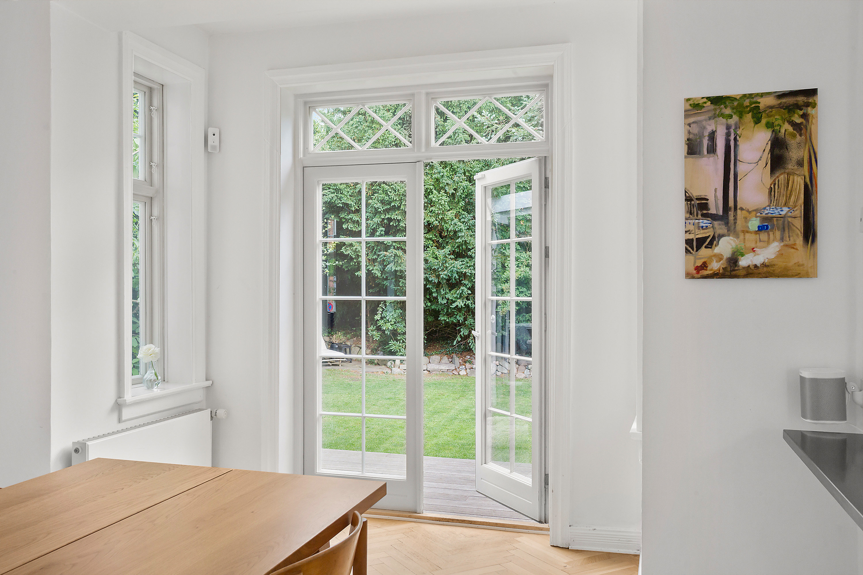 Fremhævet spisekøkken billede i fuldskærmstilstand. Billede af Eivindsvej 5, 2920 Charlottenlund