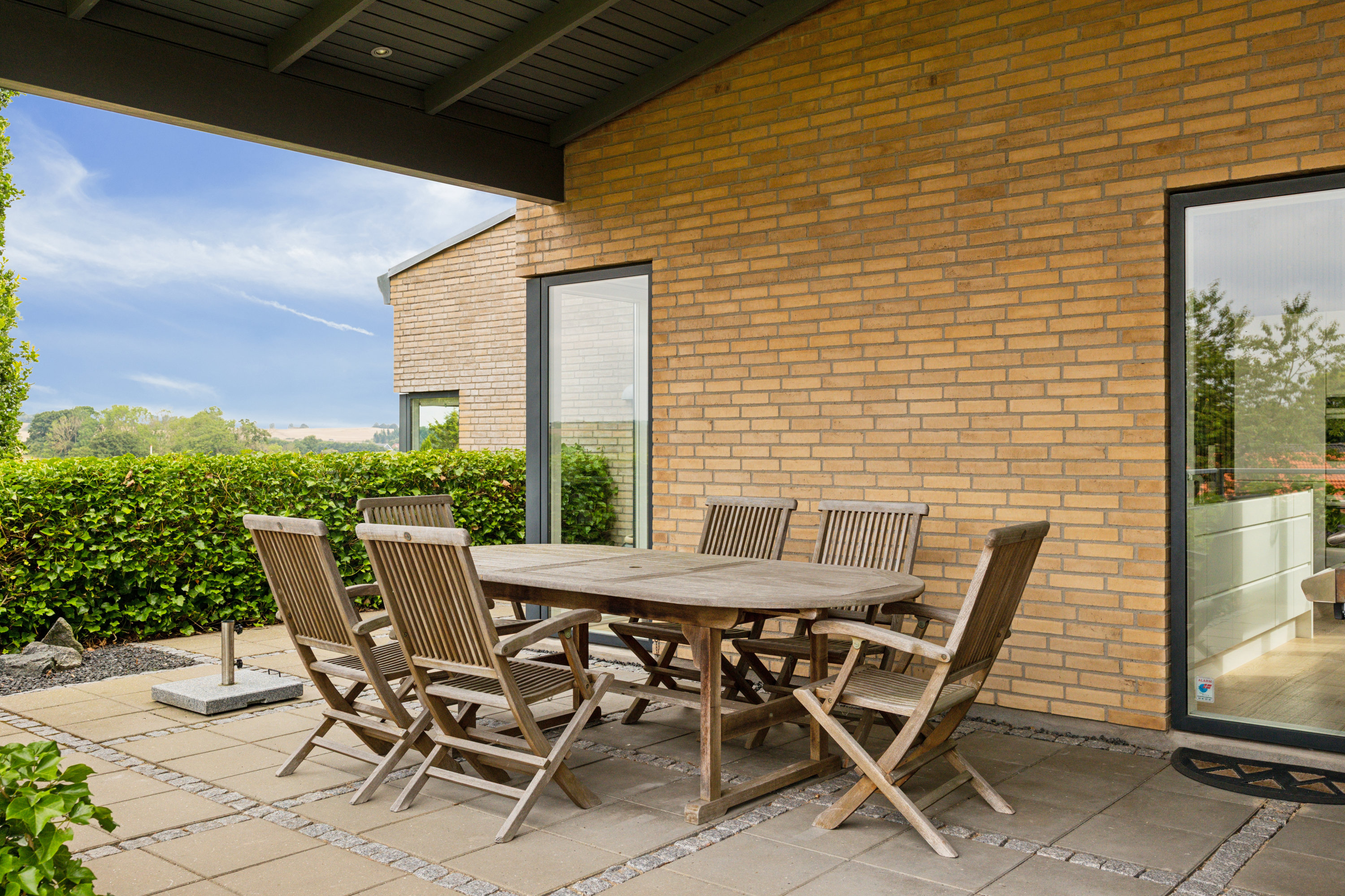 Fremhævet terrasse billede i fuldskærmstilstand. Billede af Moesbakken 60, 8410 Rønde