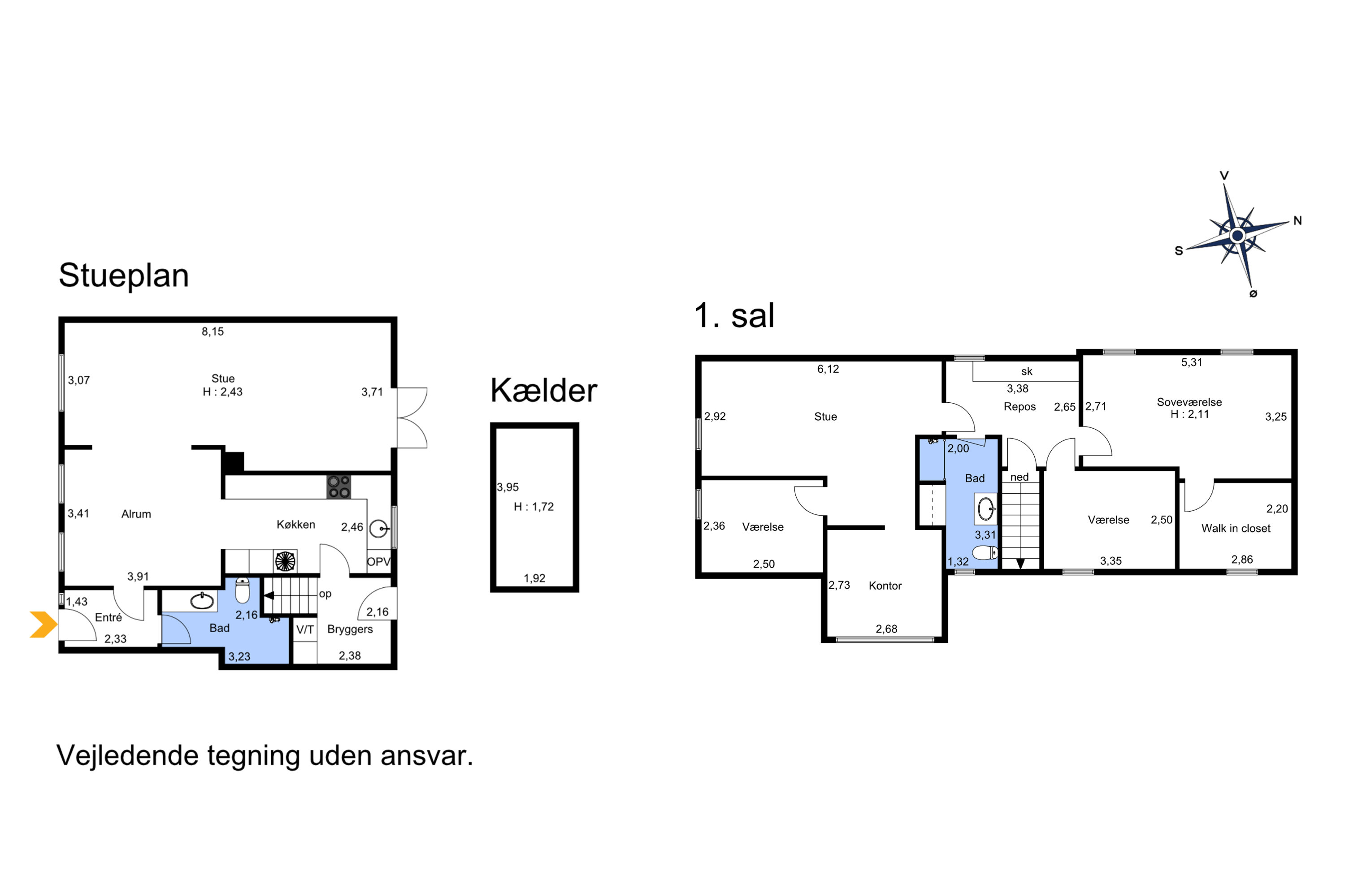 Plantegninger billede af Vestergade 16B, Skanderborg By, 8660 Skanderborg