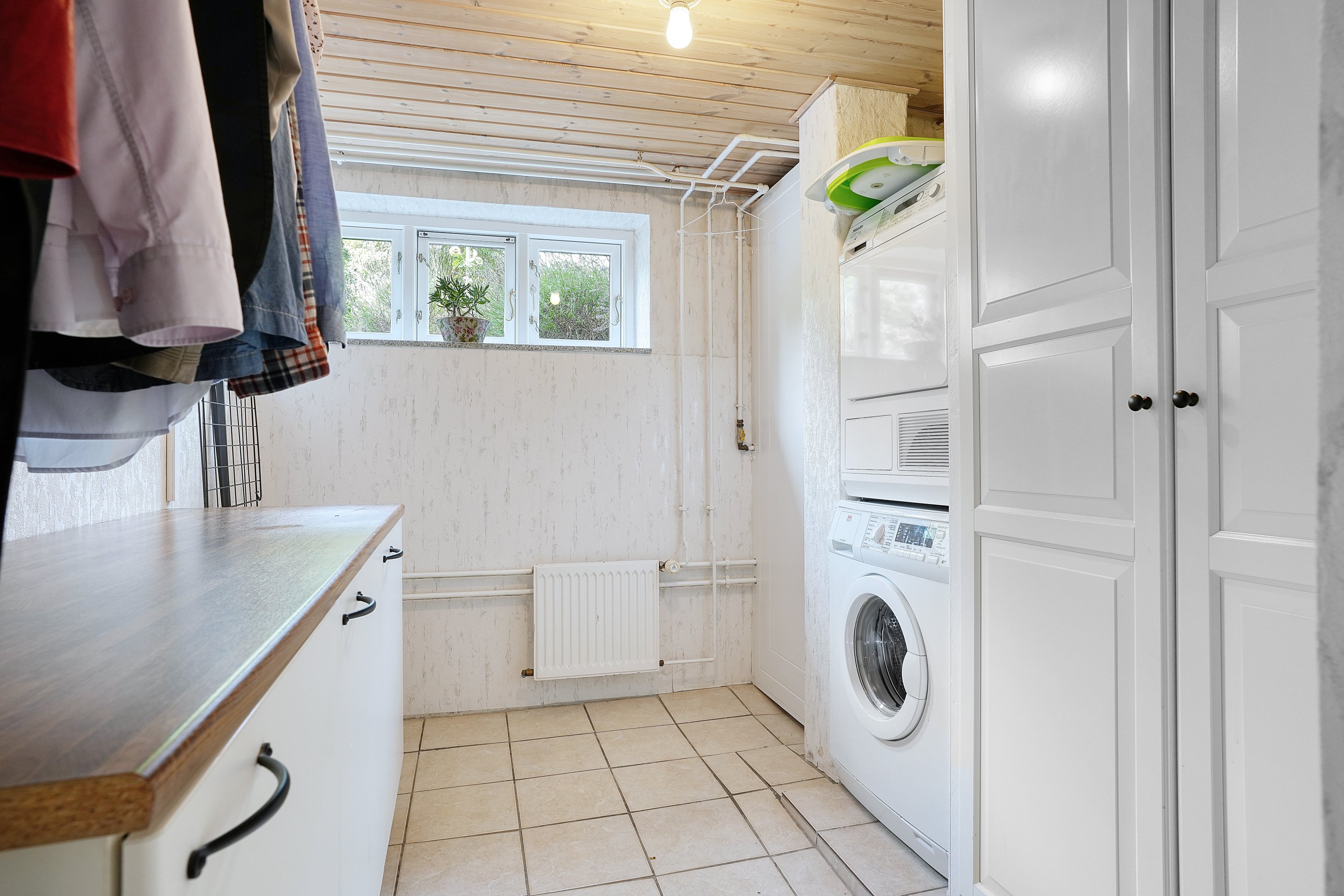 Fremhævet vaskerum billede i fuldskærmstilstand. Billede af Herthavej 16, 4300 Holbæk