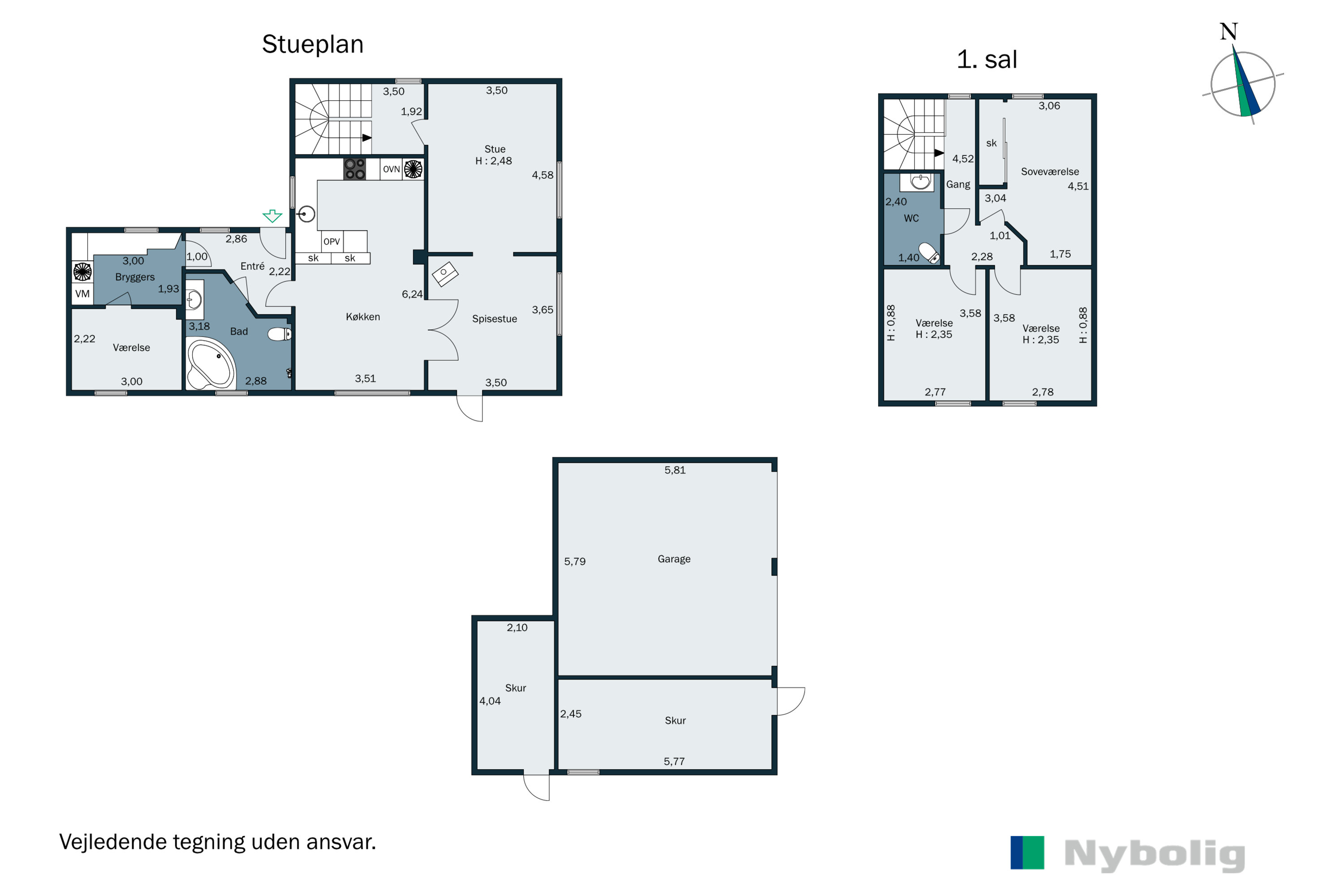 Plantegninger billede af Bladknæk 26, Lundsbjerg, 6200 Aabenraa