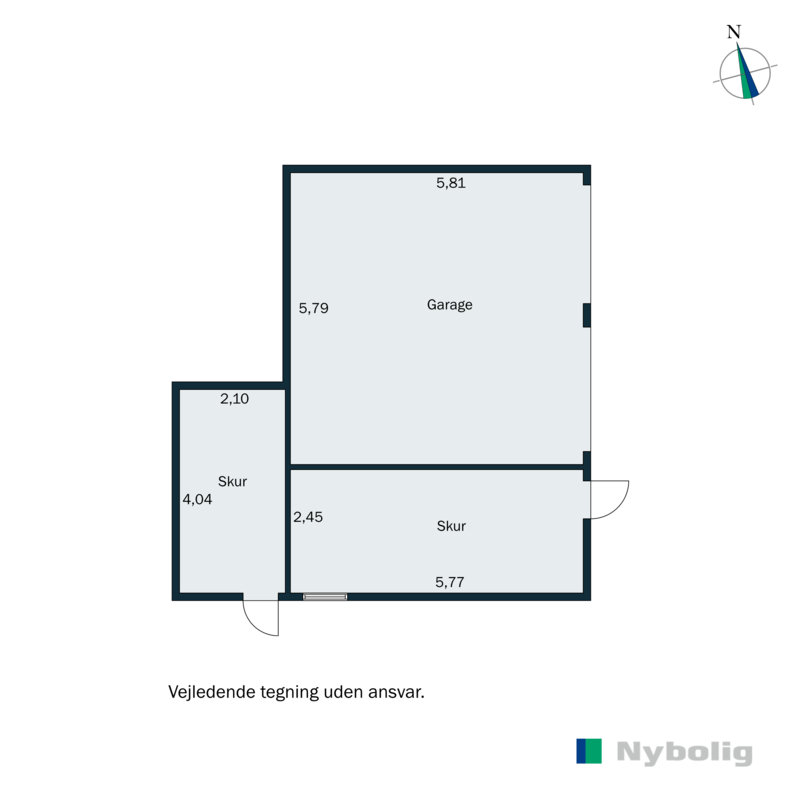 Plantegninger billede af Bladknæk 26, Lundsbjerg, 6200 Aabenraa