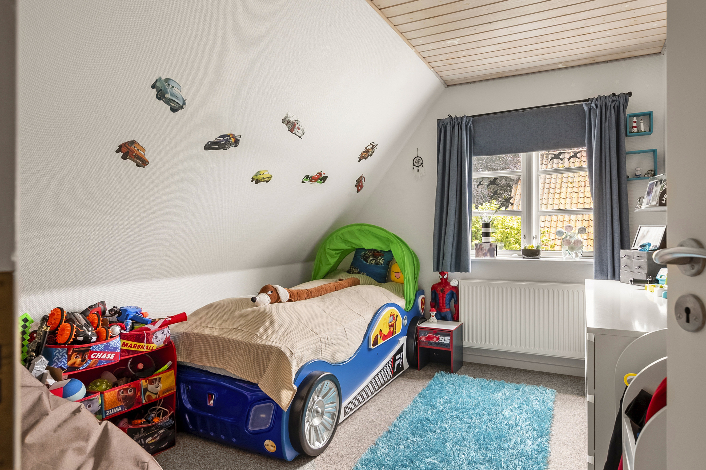 Fremhævet soveværelse billede i fuldskærmstilstand. Billede af Bladknæk 26, Lundsbjerg, 6200 Aabenraa