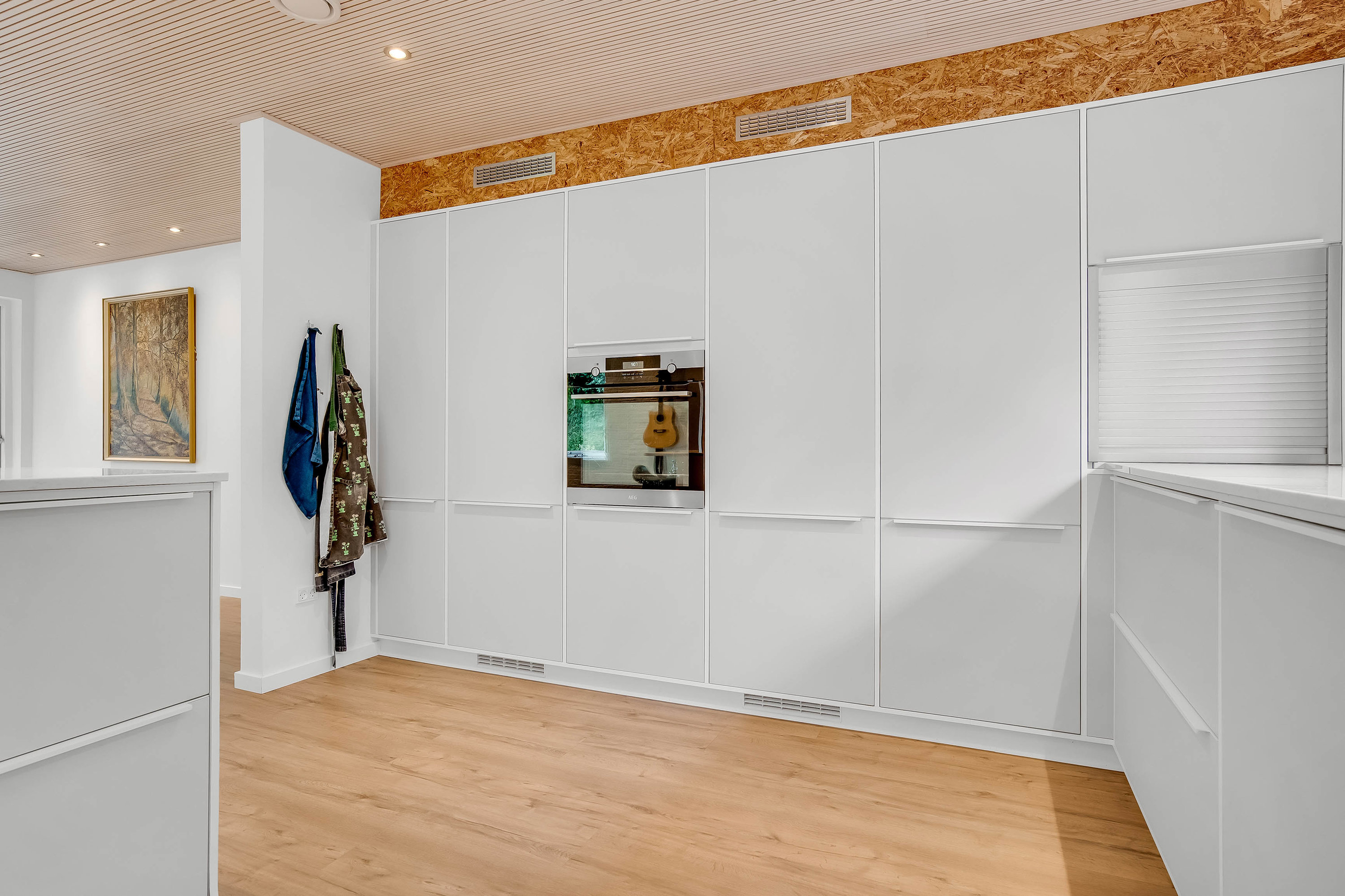 Fremhævet køkken billede i fuldskærmstilstand. Billede af Nylund 61, Nørlem, 7620 Lemvig