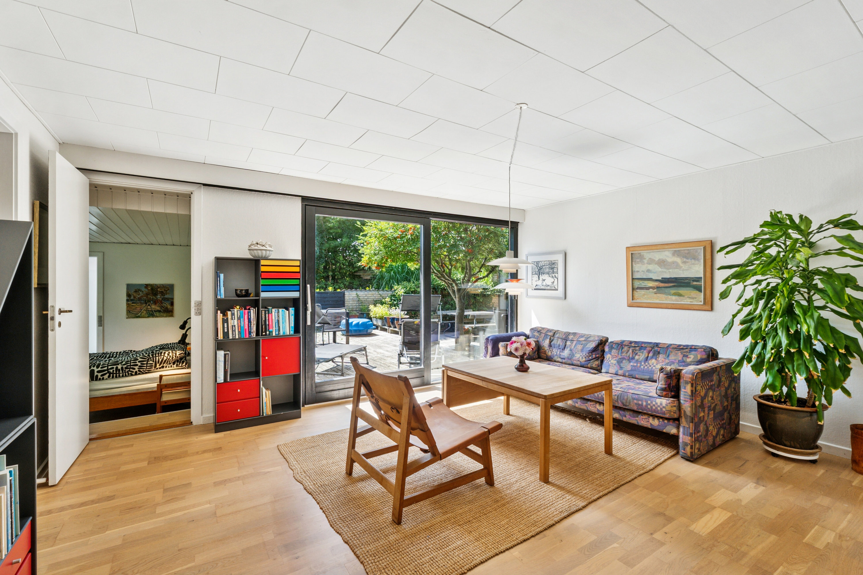 Fremhævet stue billede i fuldskærmstilstand. Billede af Grønlundsvej 6, 4760 Vordingborg