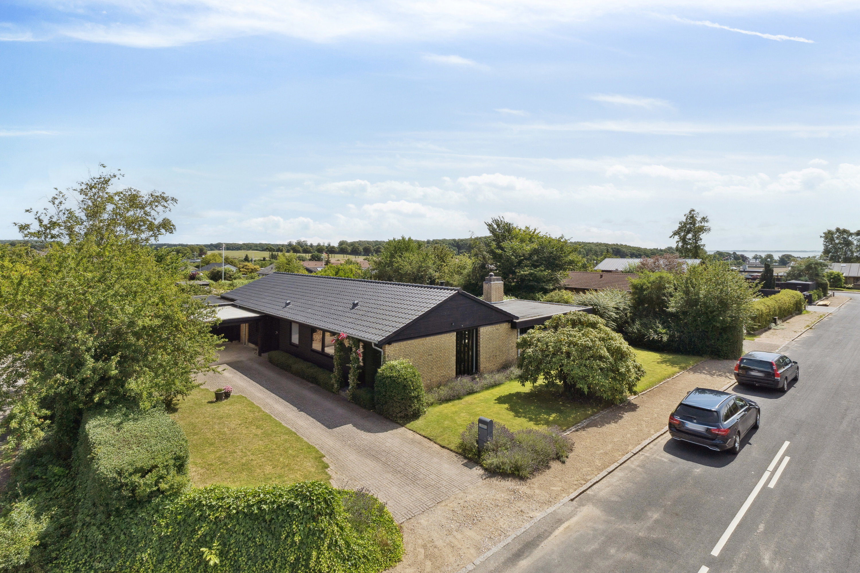 Fremhævet set fra vejen billede i fuldskærmstilstand. Billede af Grønlundsvej 6, 4760 Vordingborg