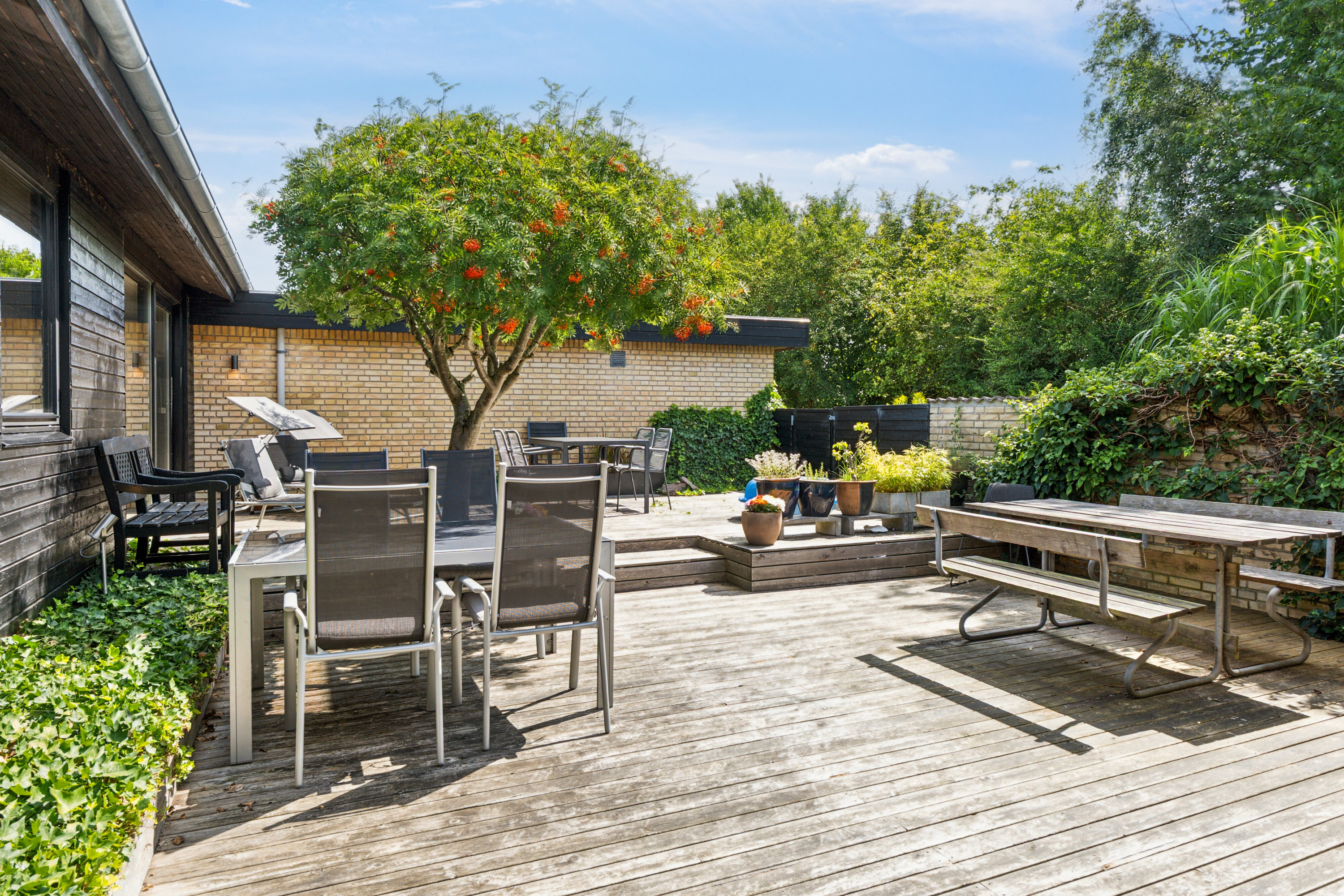 Fremhævet terrasse billede i fuldskærmstilstand. Billede af Grønlundsvej 6, 4760 Vordingborg