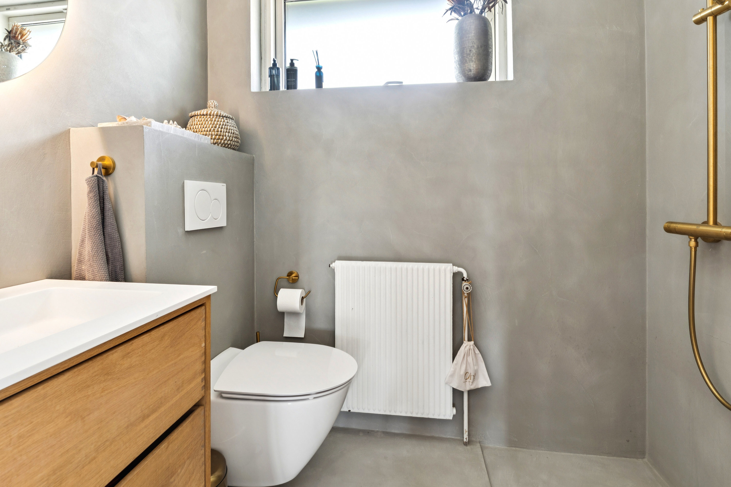 Fremhævet badeværelse billede i fuldskærmstilstand. Billede af Kajakvej 23, 4040 Jyllinge