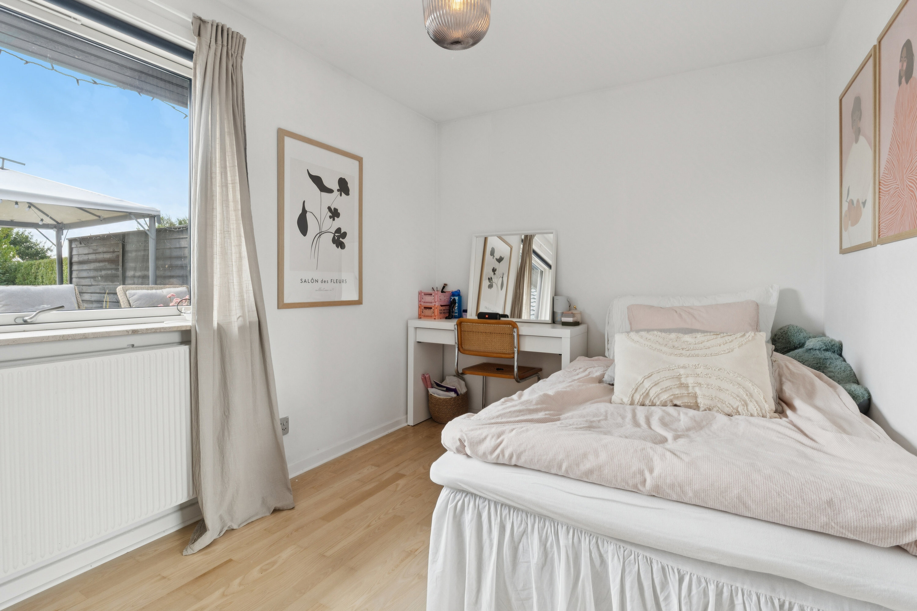 Fremhævet soveværelse billede i fuldskærmstilstand. Billede af Kajakvej 23, 4040 Jyllinge