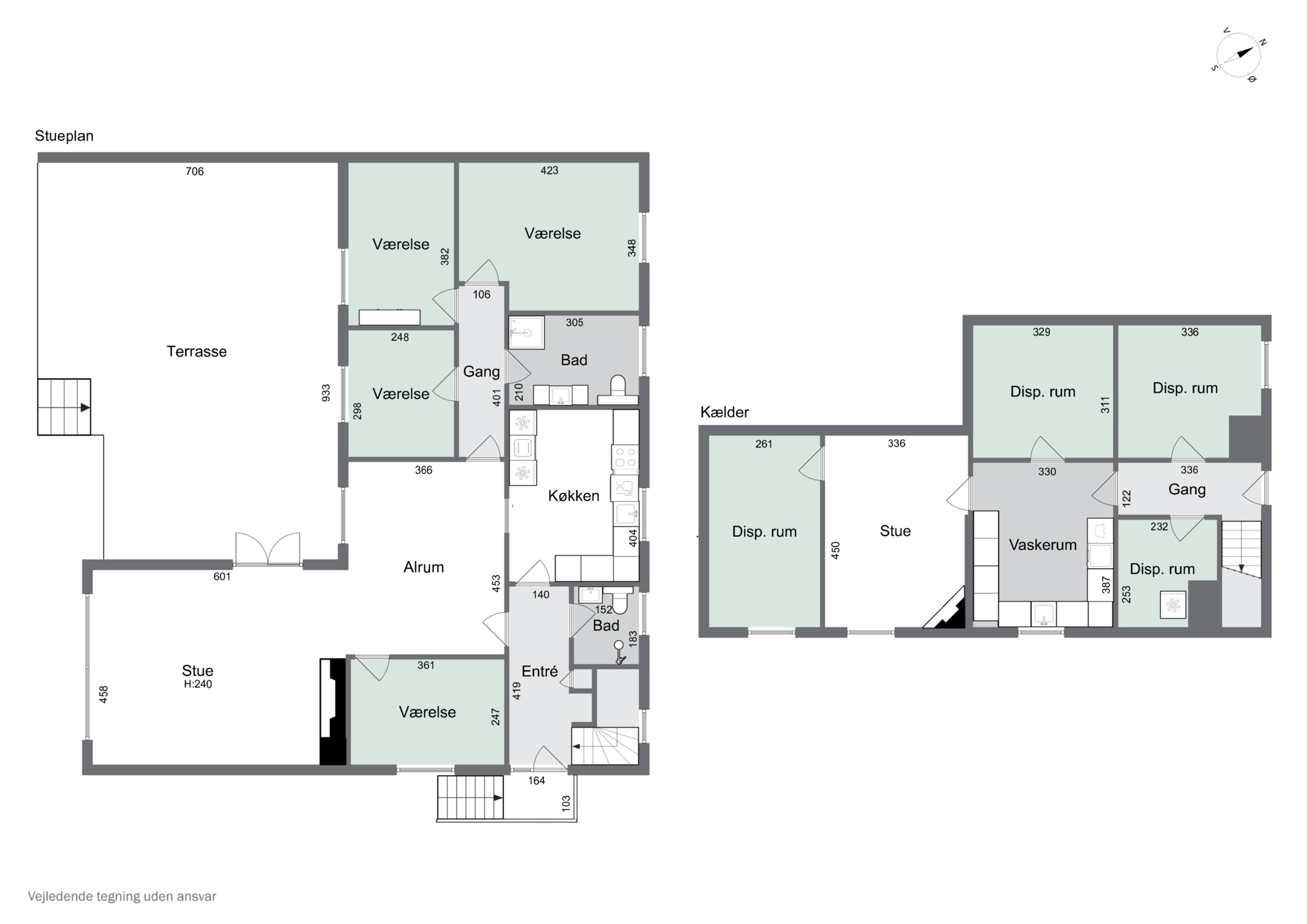 Plantegninger billede af Kajakvej 23, 4040 Jyllinge