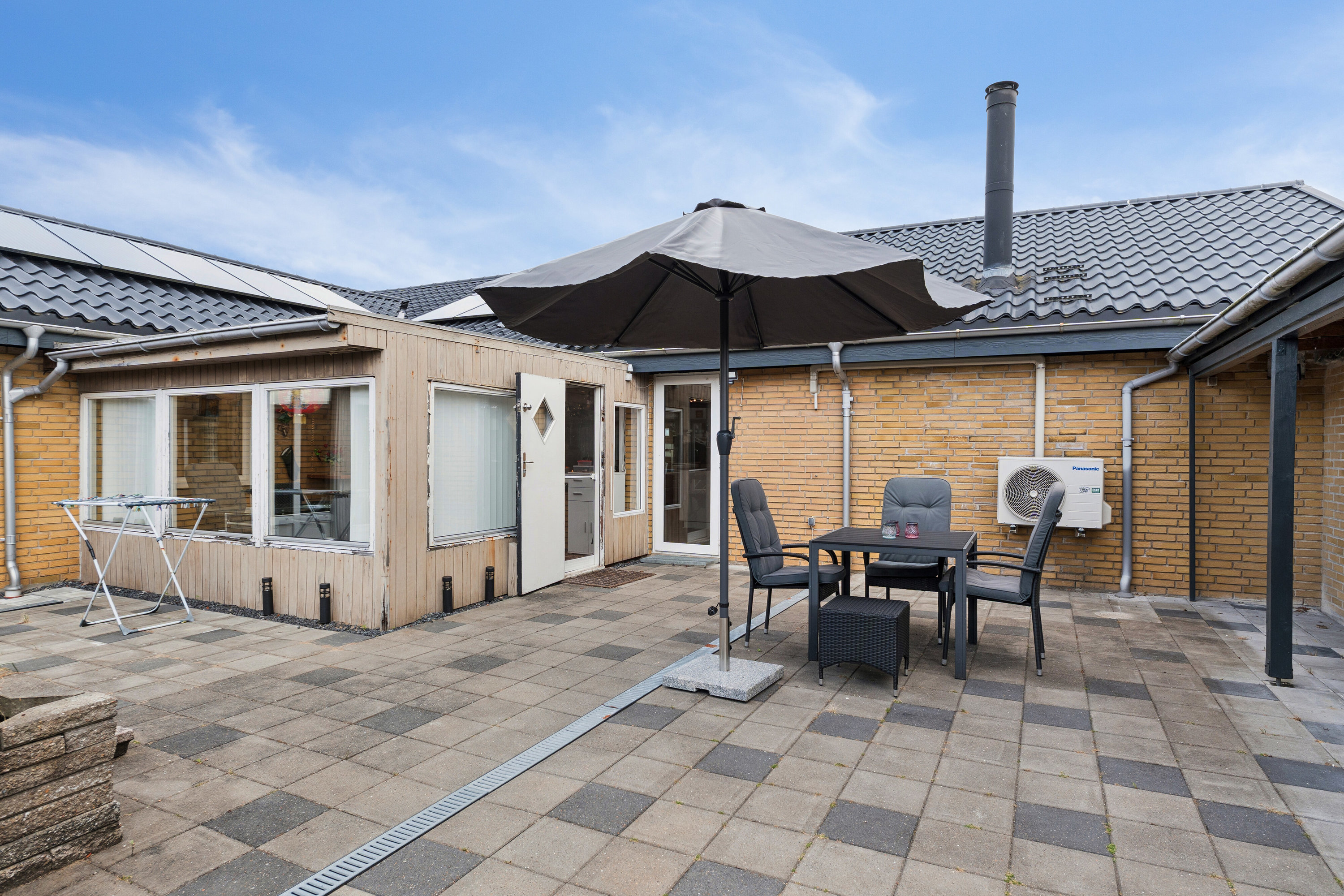 Fremhævet terrasse billede i fuldskærmstilstand. Billede af Poul Gerness Vej 2, 7430 Ikast