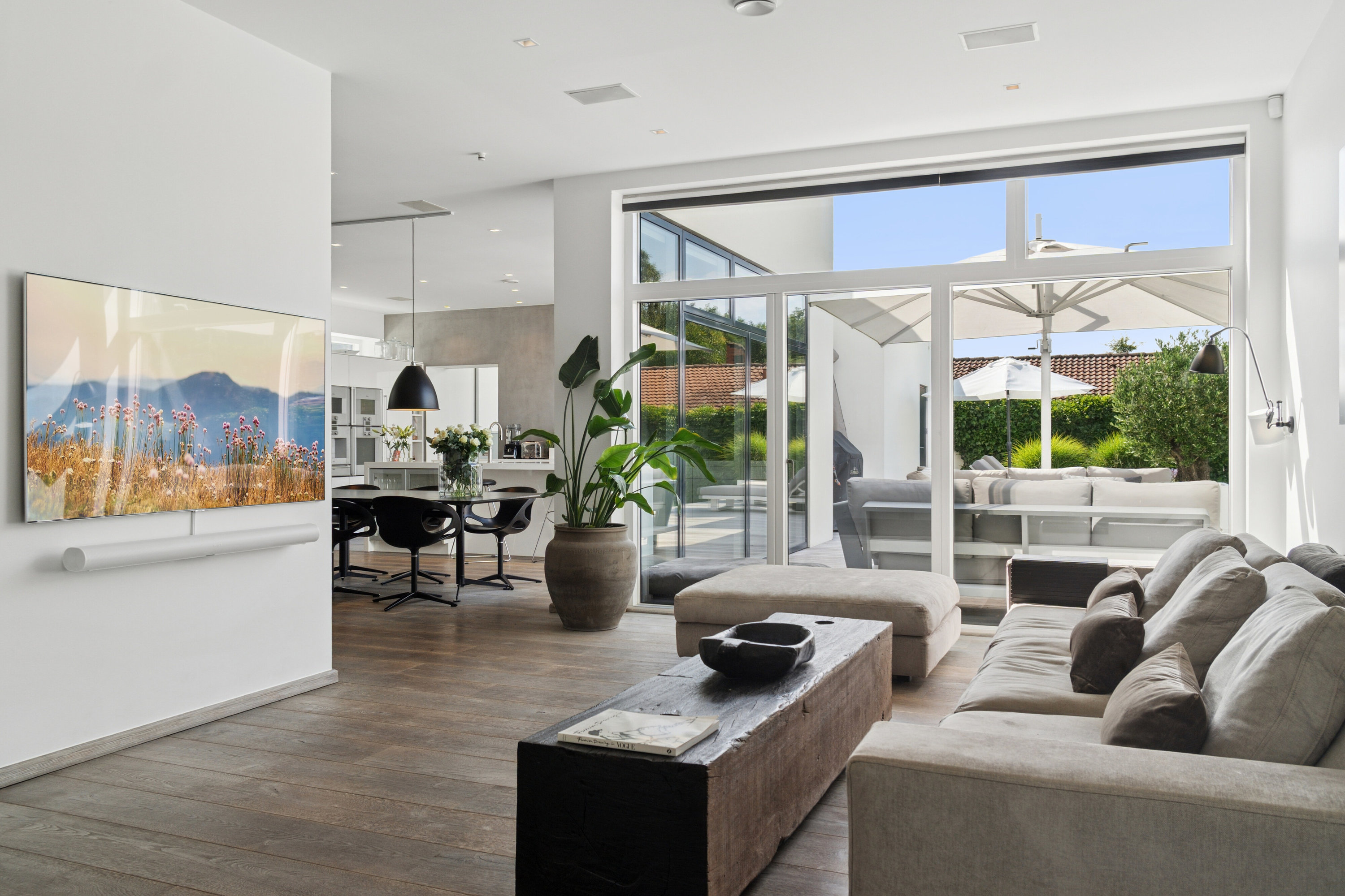 Fremhævet stue billede i fuldskærmstilstand. Billede af Herthalund 11, 4200 Slagelse