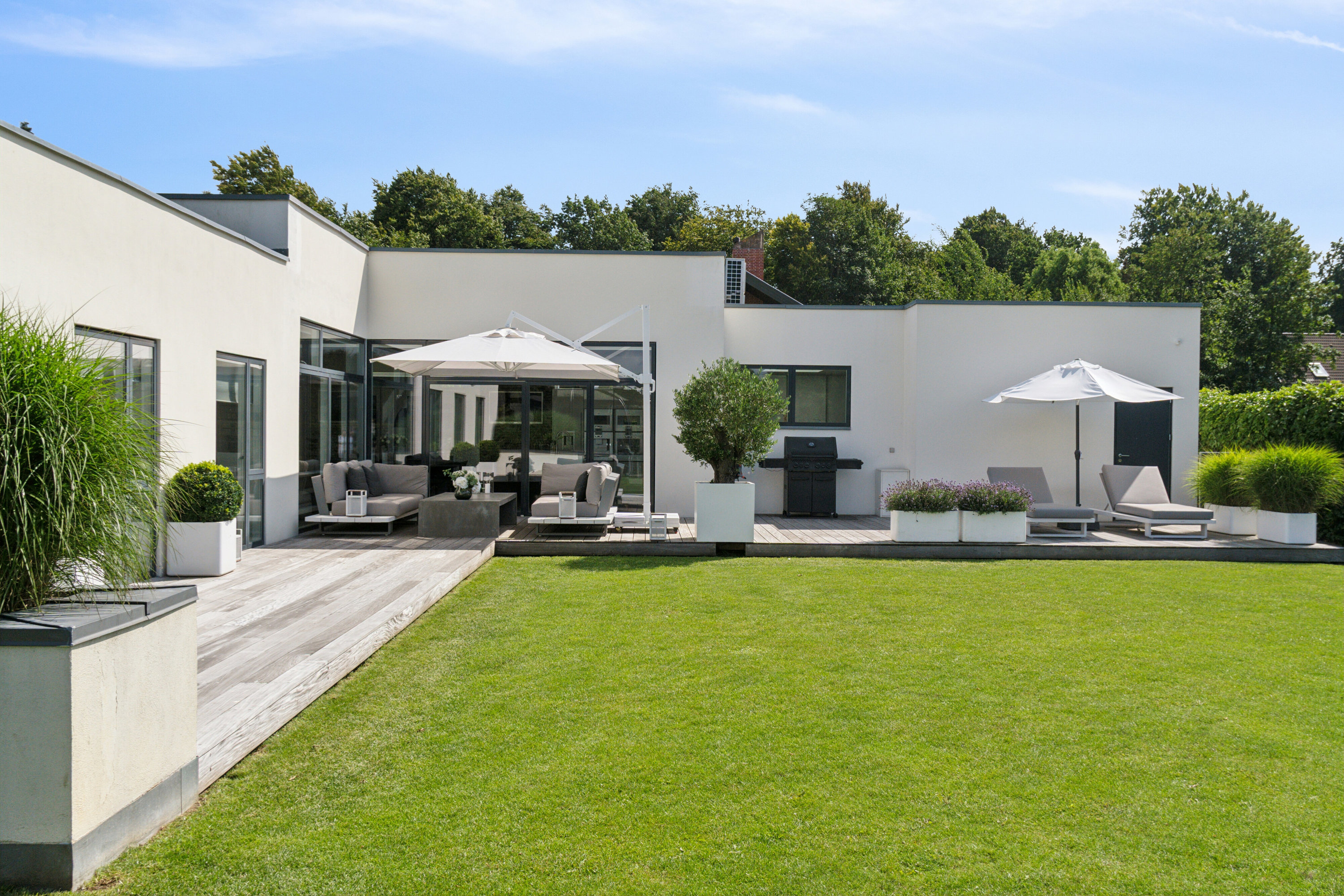 Fremhævet set fra haven billede i fuldskærmstilstand. Billede af Herthalund 11, 4200 Slagelse