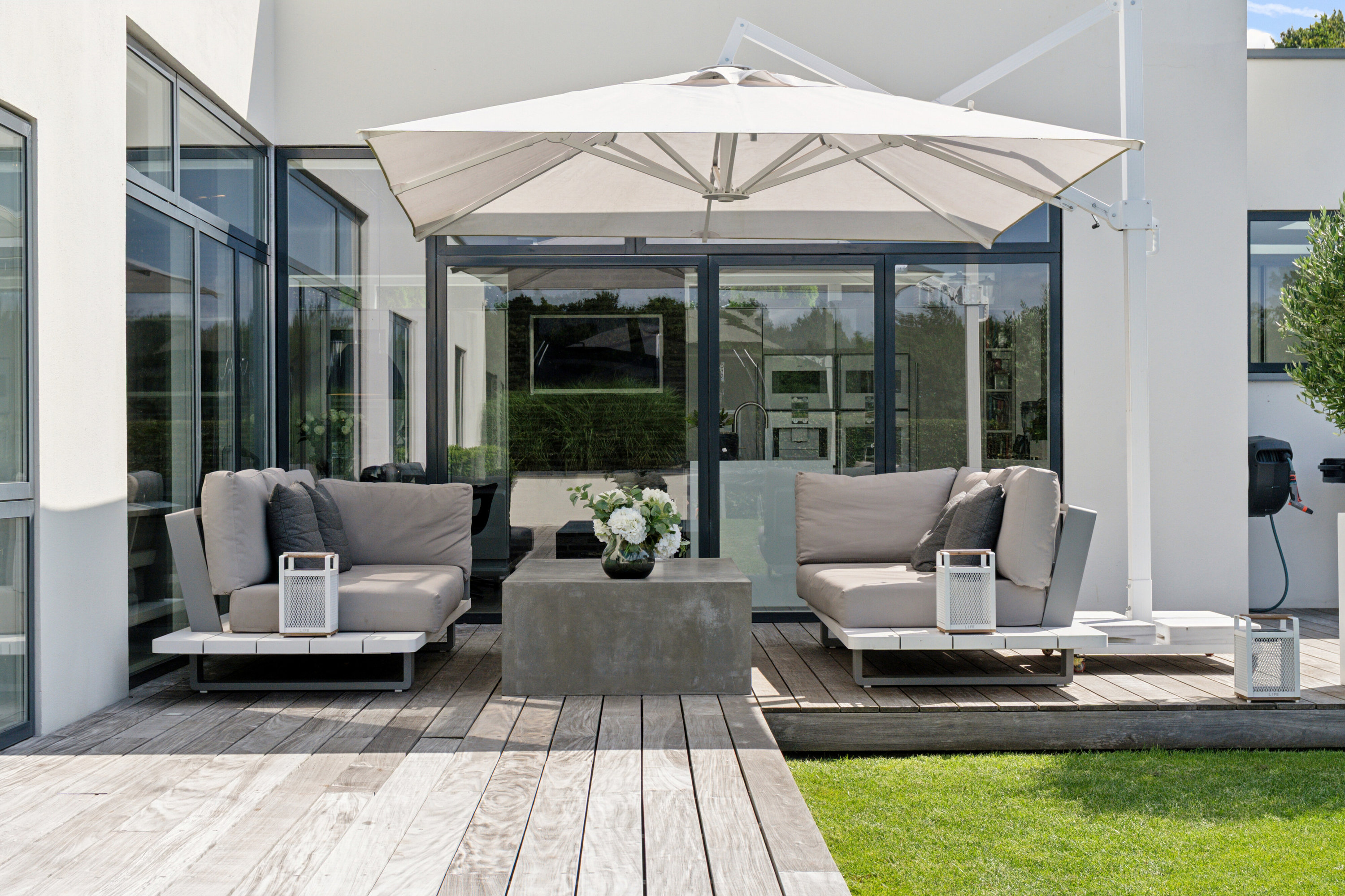 Fremhævet terrasse billede i fuldskærmstilstand. Billede af Herthalund 11, 4200 Slagelse