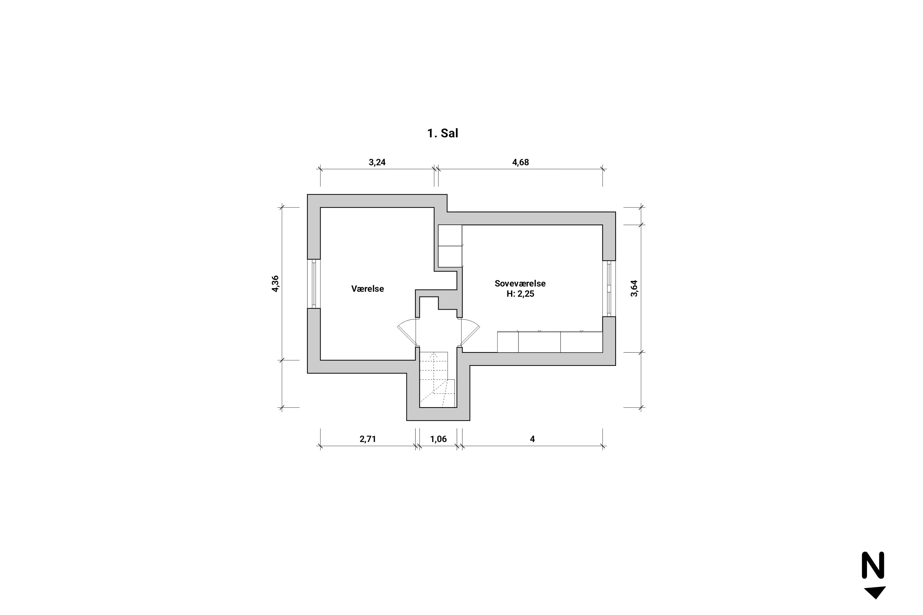 Plantegninger billede af Nykøbingvej 163, Horreby, 4800 Nykøbing F