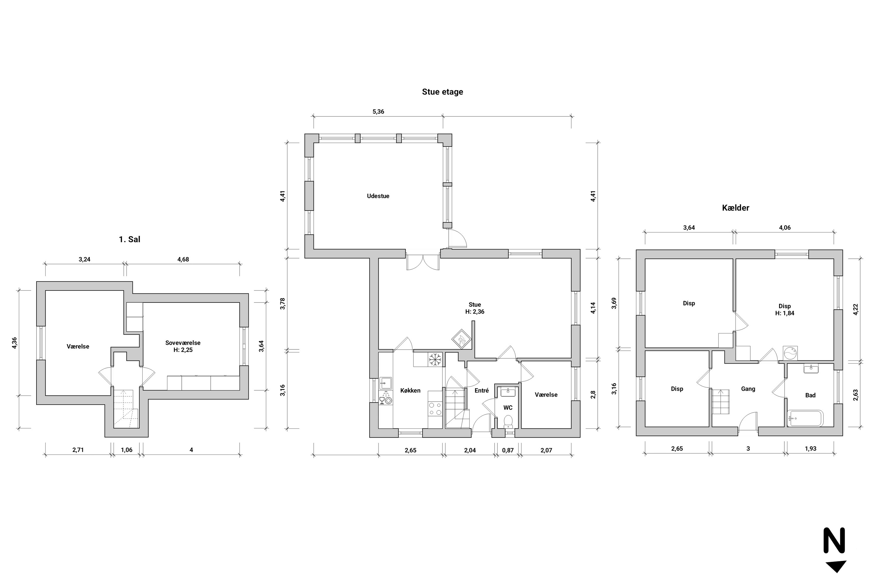 Plantegninger billede af Nykøbingvej 163, Horreby, 4800 Nykøbing F