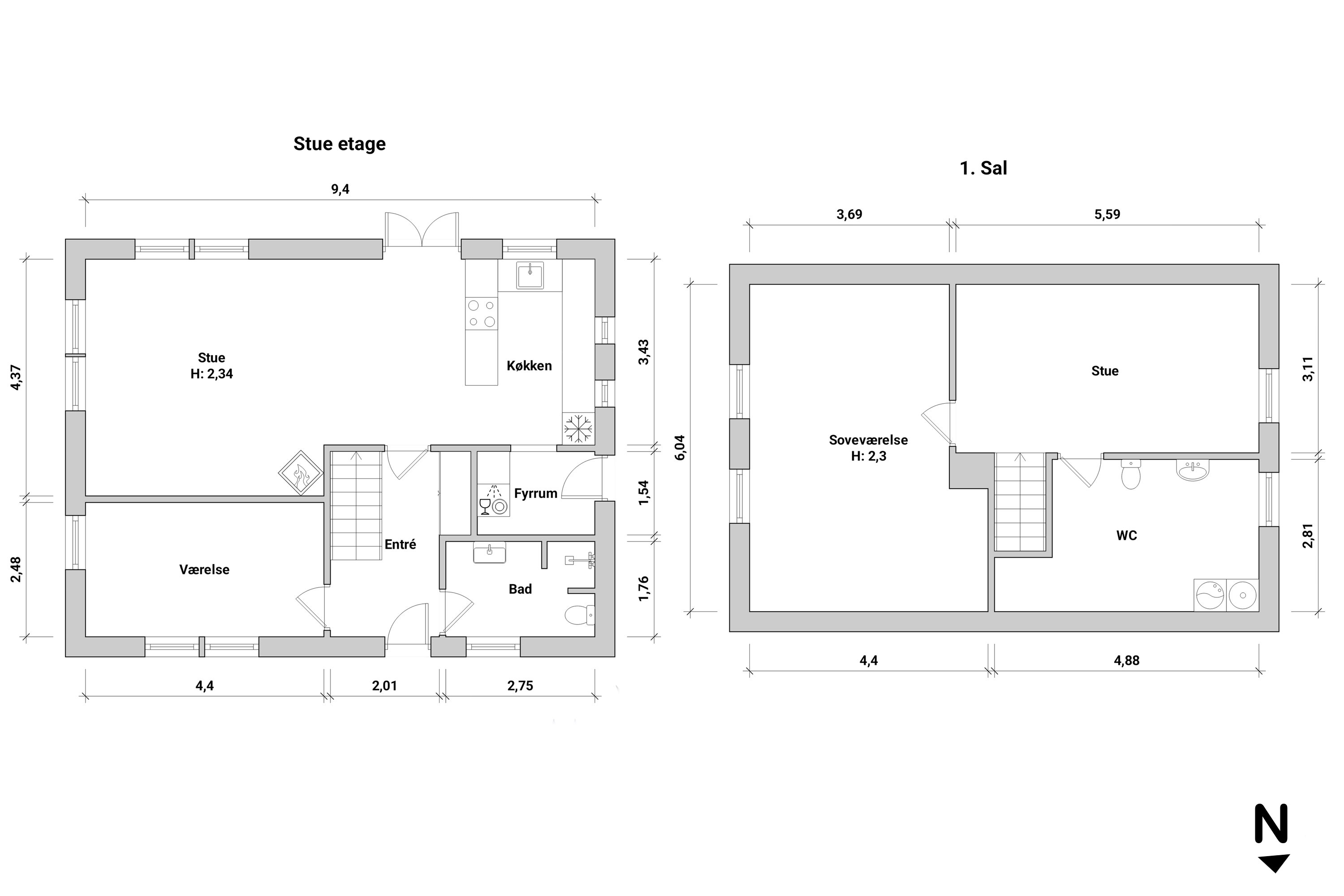 Plantegninger billede af Spurvestræde 19, Soesmarke, 4862 Guldborg