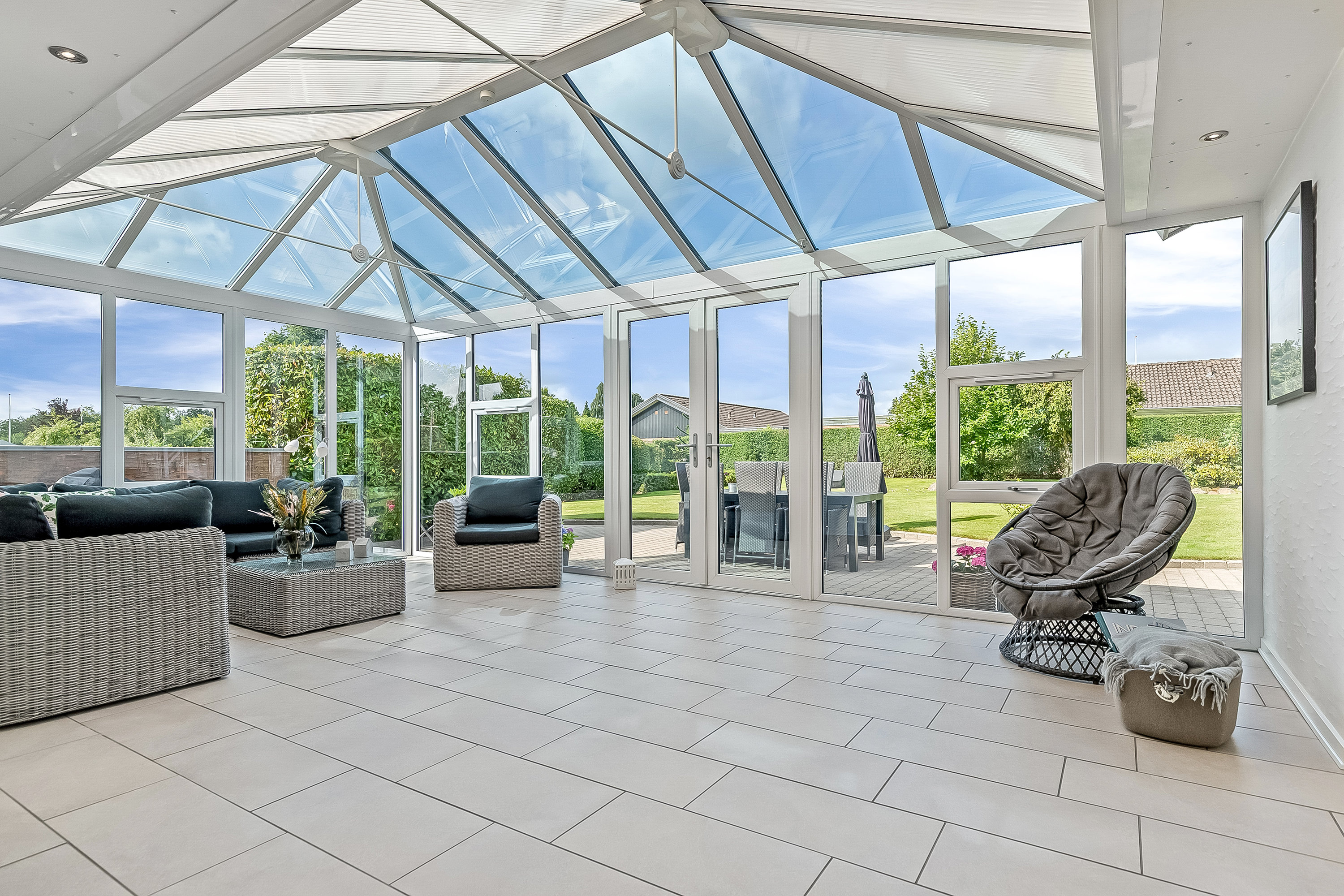 Fremhævet udestue billede i fuldskærmstilstand. Billede af Højvang Nord 10, 6580 Vamdrup