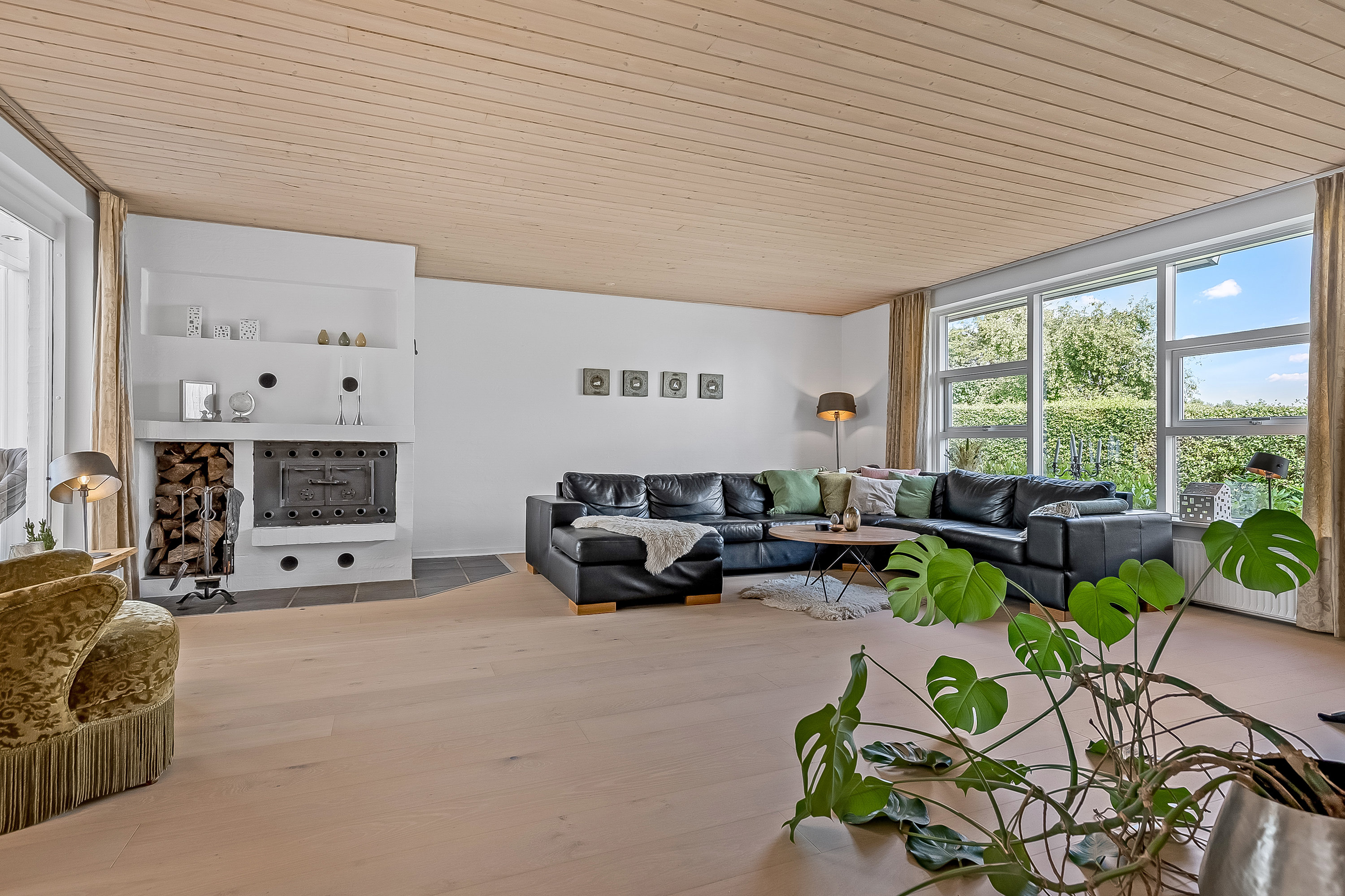 Fremhævet stue billede i fuldskærmstilstand. Billede af Højvang Nord 10, 6580 Vamdrup