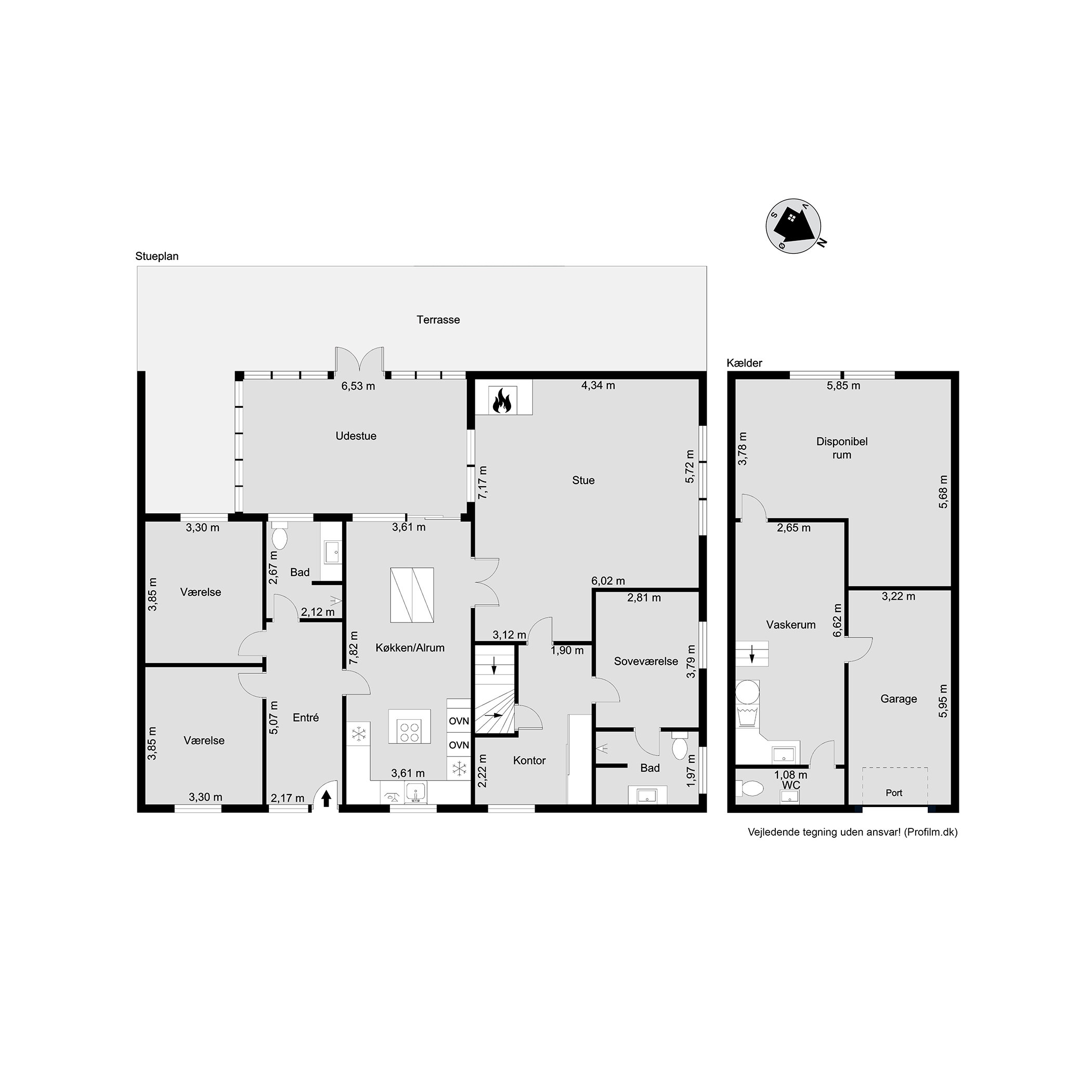 Plantegninger billede af Højvang Nord 10, 6580 Vamdrup