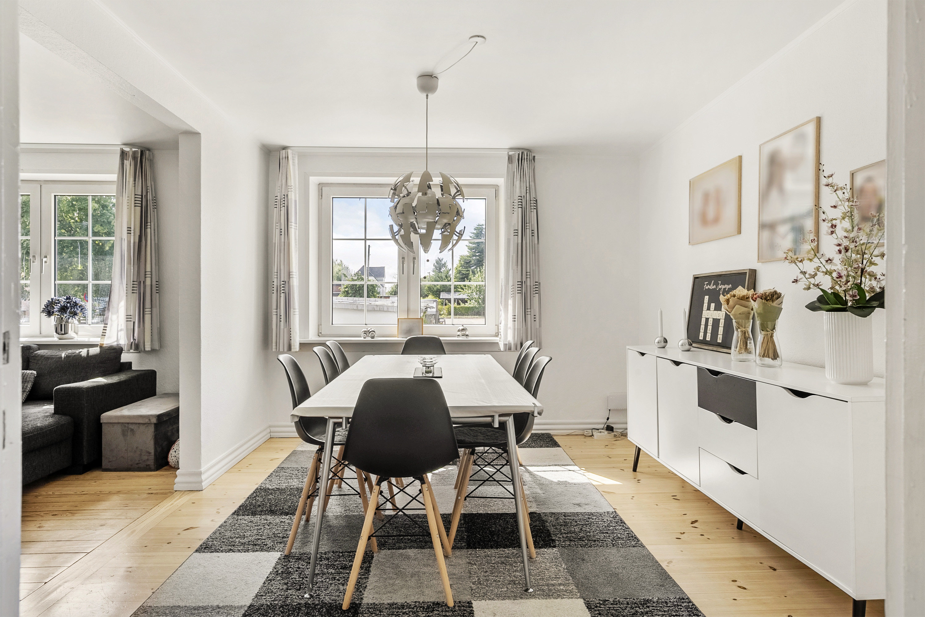 Fremhævet spisekøkken billede i fuldskærmstilstand. Billede af Løjt Skolegade 15, Løjt Kirkeby, 6200 Aabenraa