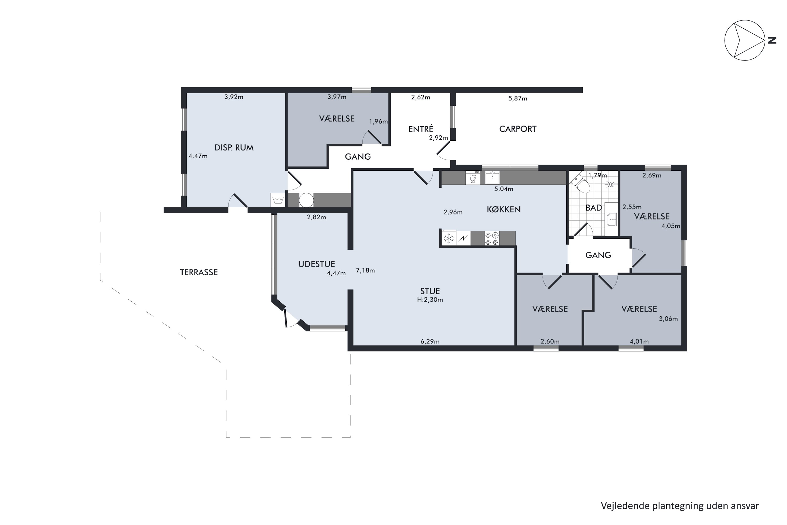 Plantegninger billede af Løvenholmvej 60, Gjesing, 8963 Auning