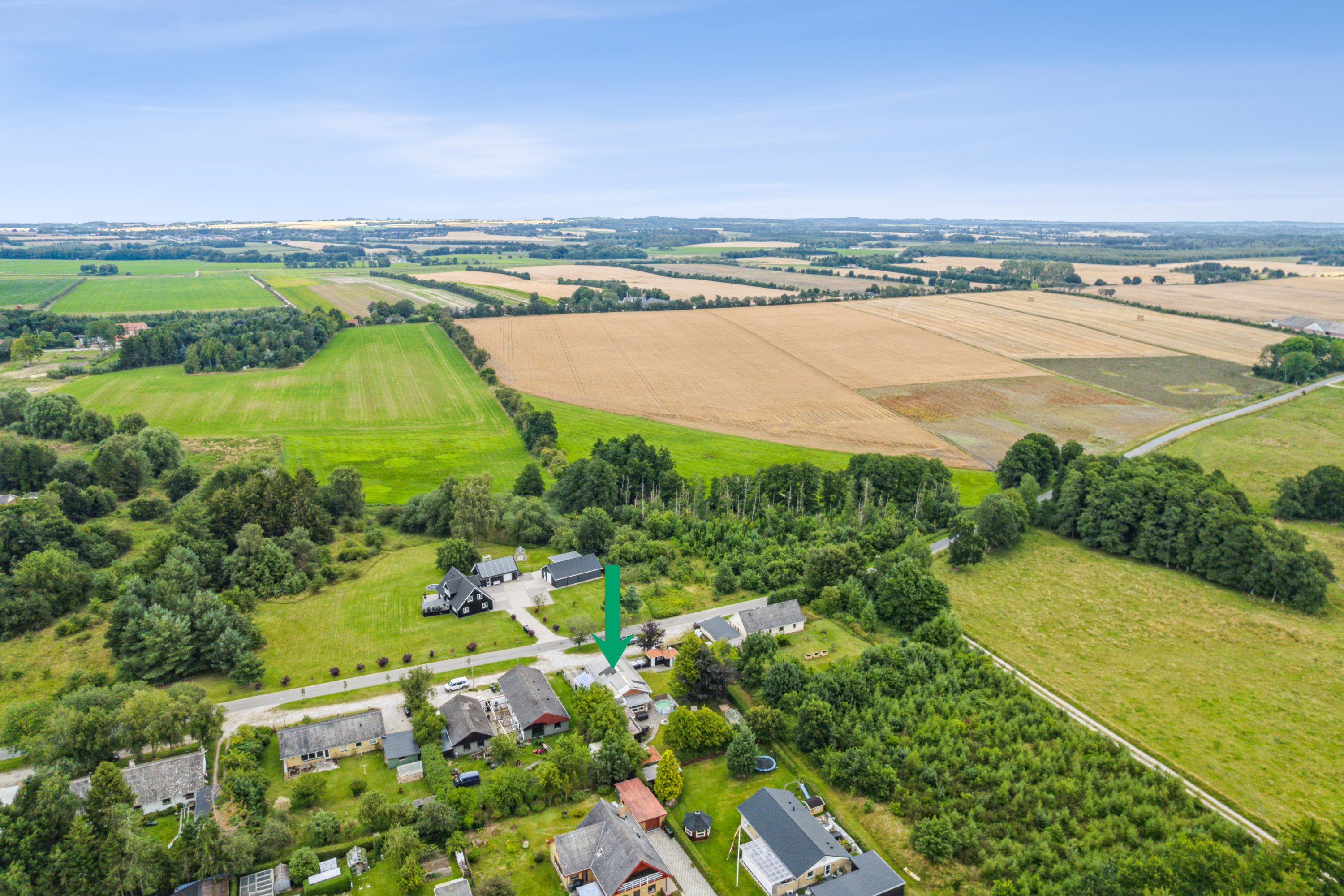 Fremhævet ejendom 1 billede i fuldskærmstilstand. Billede af Løvenholmvej 60, Gjesing, 8963 Auning