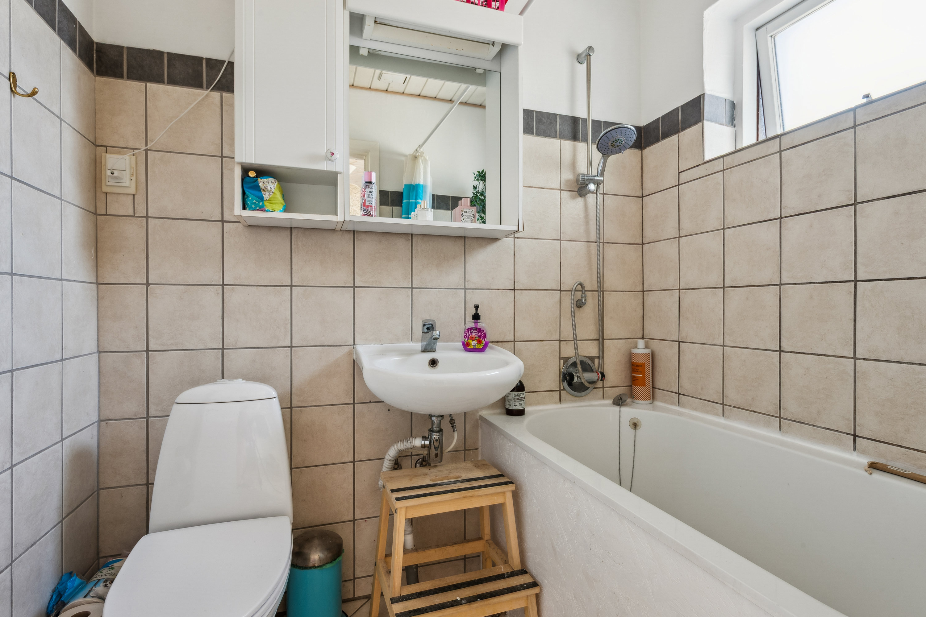 Fremhævet badeværelse billede i fuldskærmstilstand. Billede af Chr Winthers Vej 4A, 3000 Helsingør