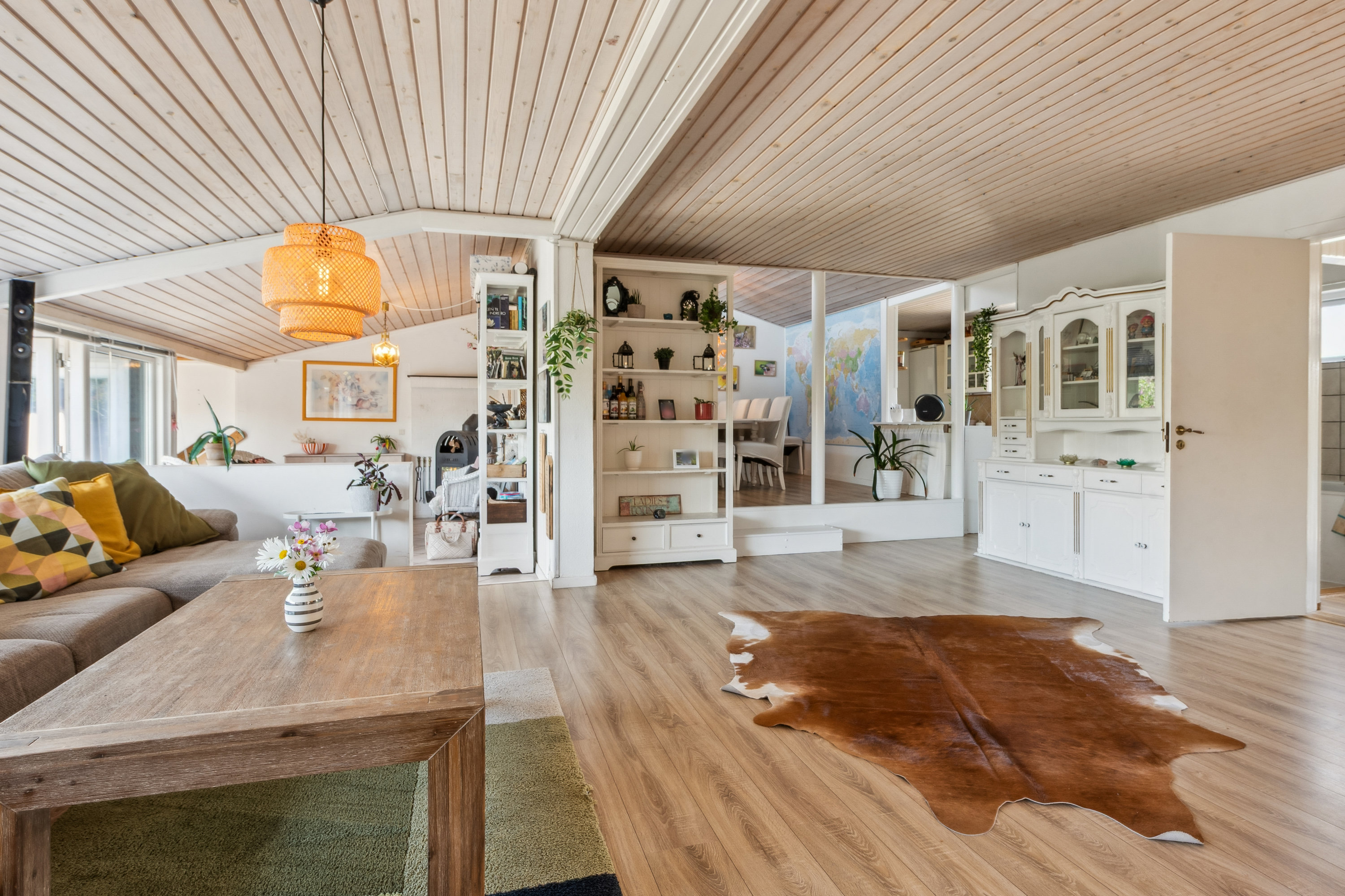 Fremhævet stue billede i fuldskærmstilstand. Billede af Chr Winthers Vej 4A, 3000 Helsingør