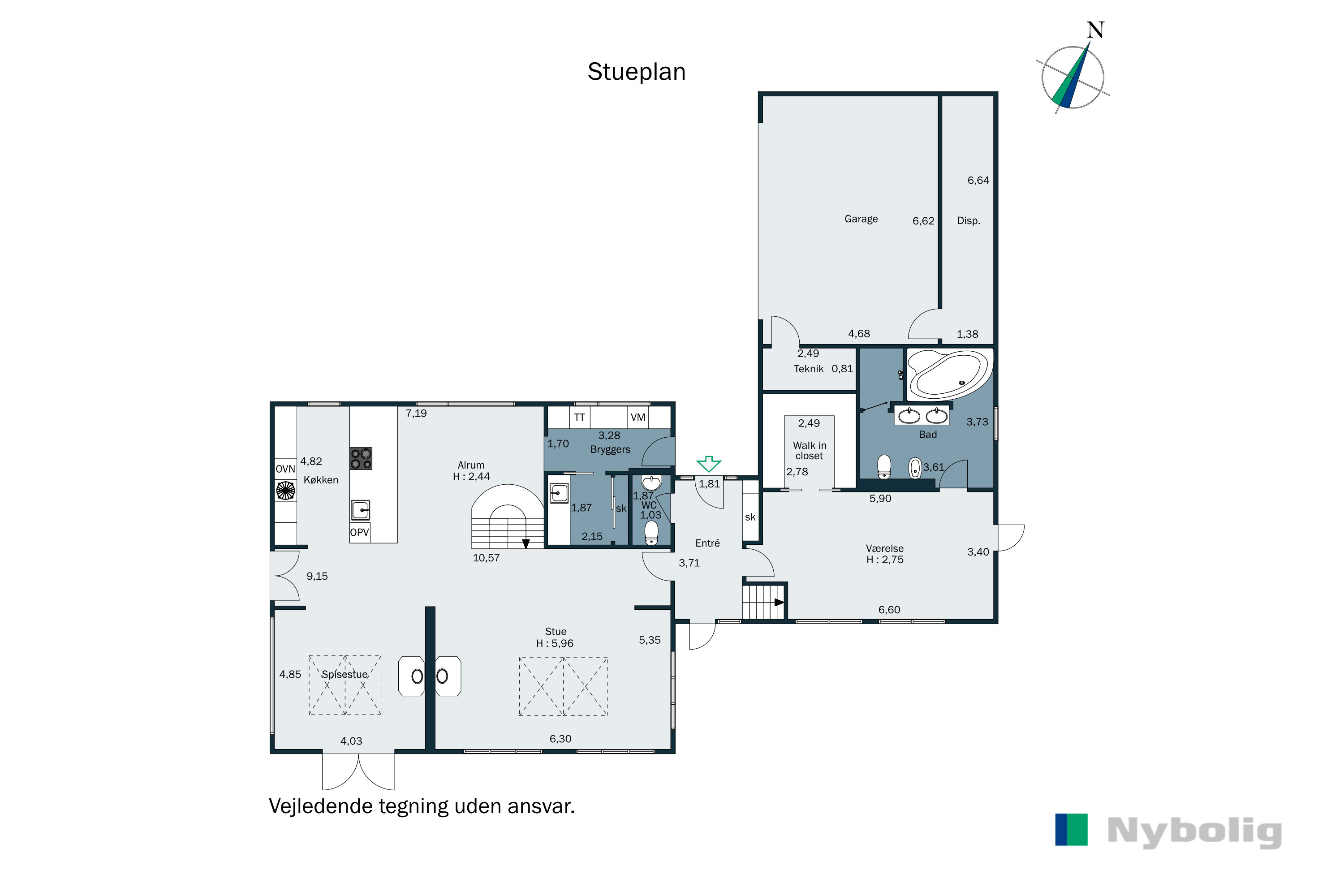 Plantegninger billede af Strandvejen 340D, 2980 Kokkedal