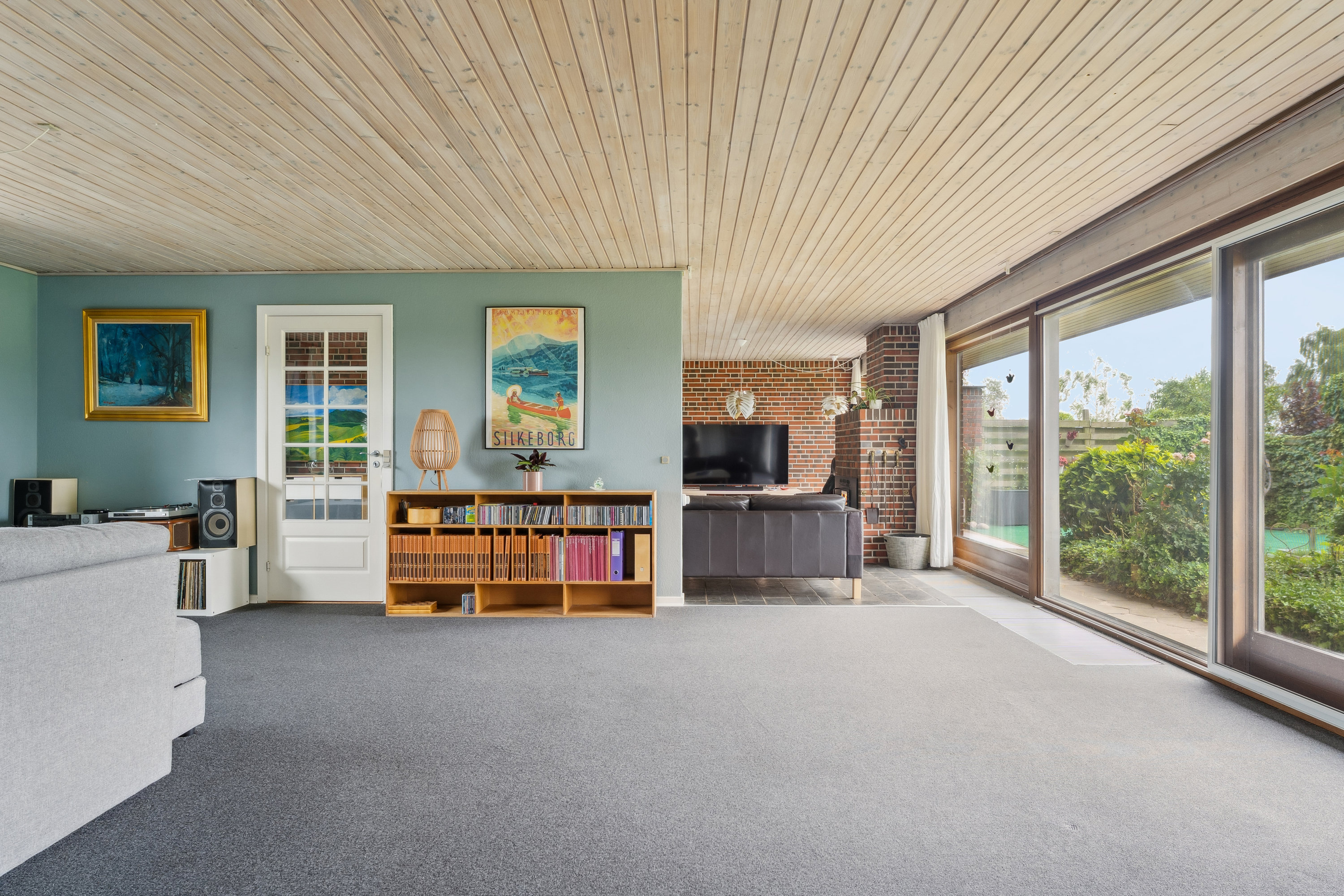 Fremhævet stue billede i fuldskærmstilstand. Billede af Bavnevej 129, Tvede, 8930 Randers NØ