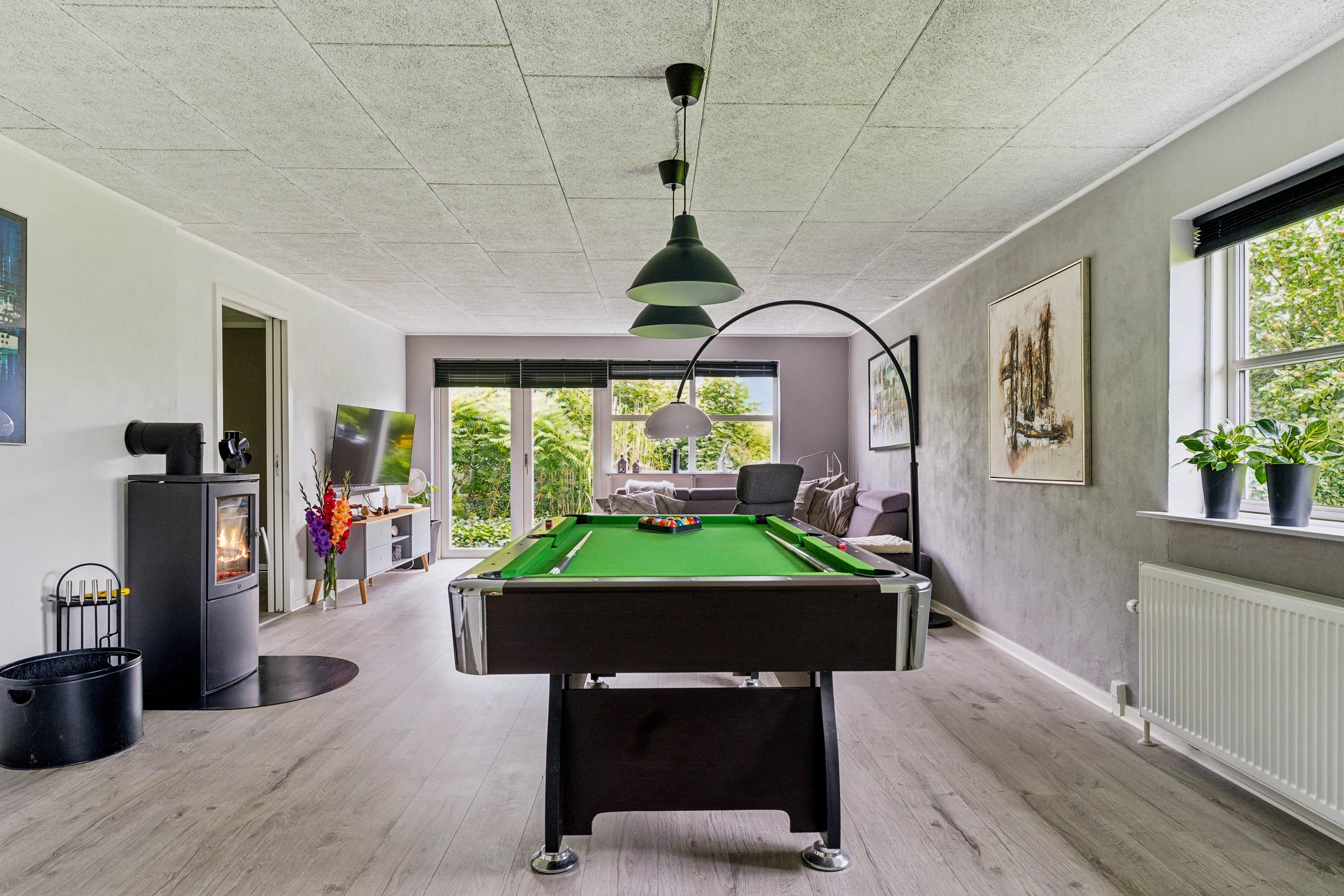 Fremhævet stue billede i fuldskærmstilstand. Billede af Sdr. Vingevej 5, Torup, 8860 Ulstrup