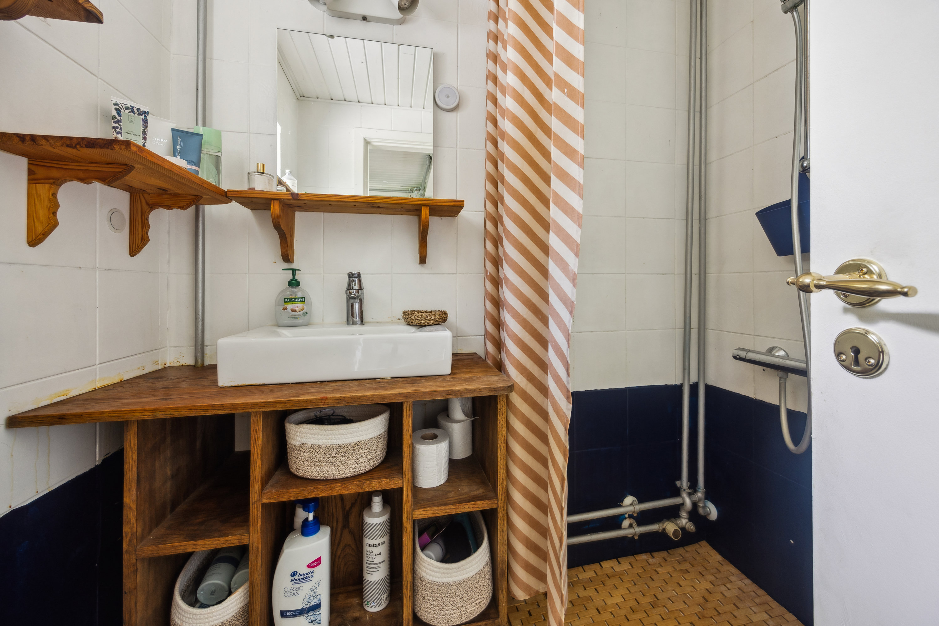 Fremhævet badeværelse billede i fuldskærmstilstand. Billede af Lindumvej 6, Hvornum, 9500 Hobro