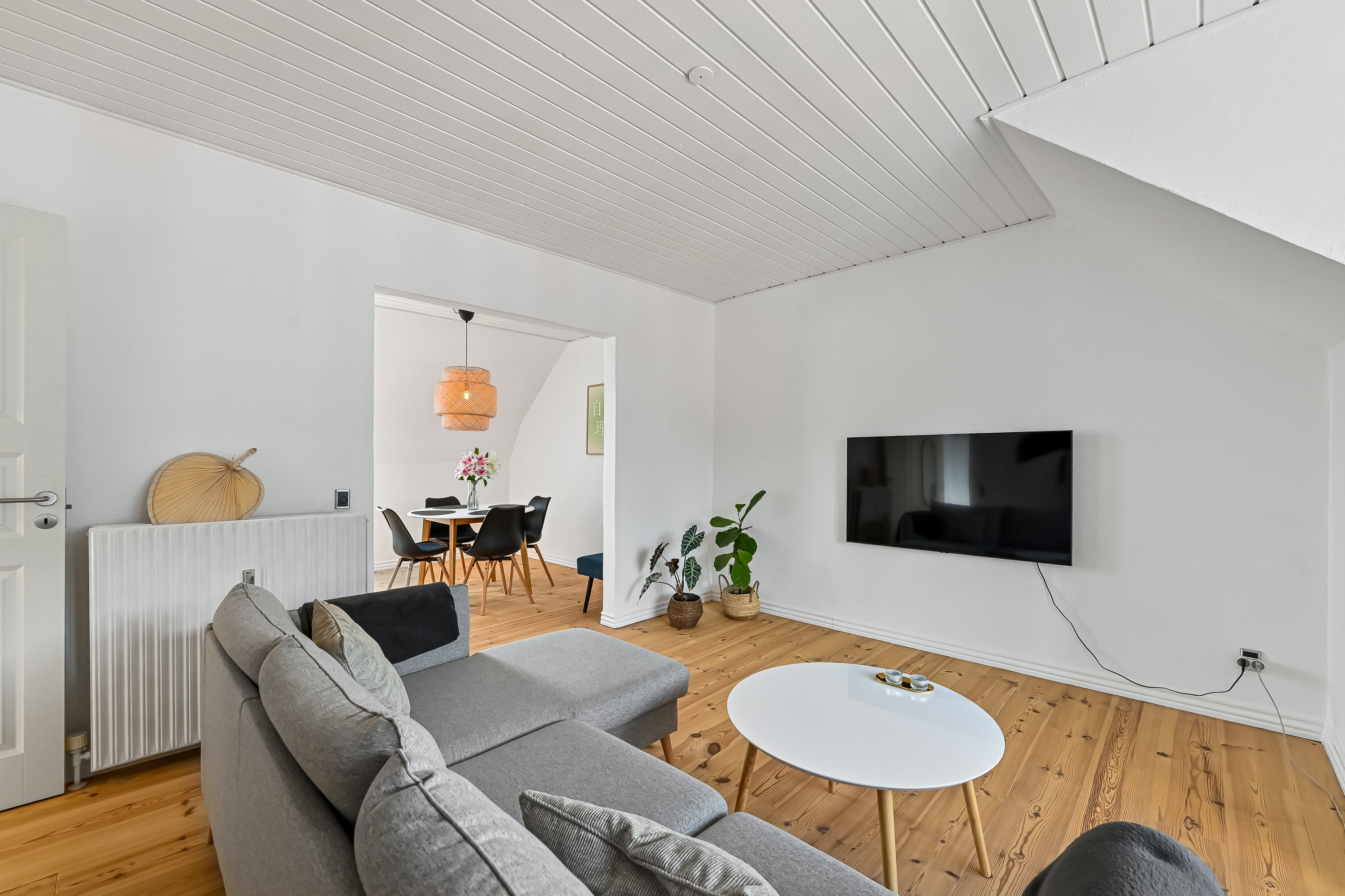 Fremhævet stue billede i fuldskærmstilstand. Billede af Grønnegade 2A, 2., 7400 Herning