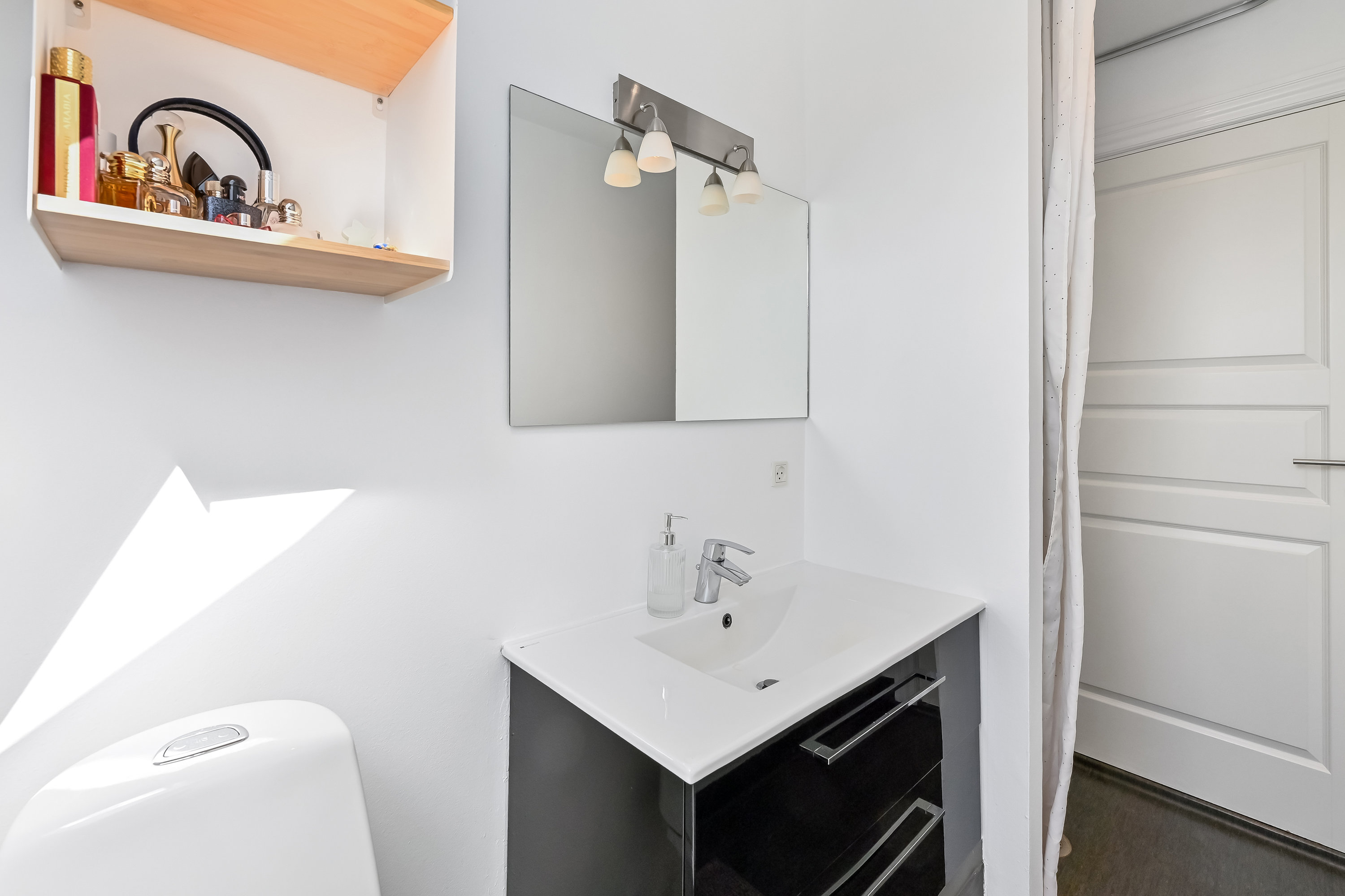 Fremhævet badeværelse billede i fuldskærmstilstand. Billede af Grønnegade 2A, 2., 7400 Herning