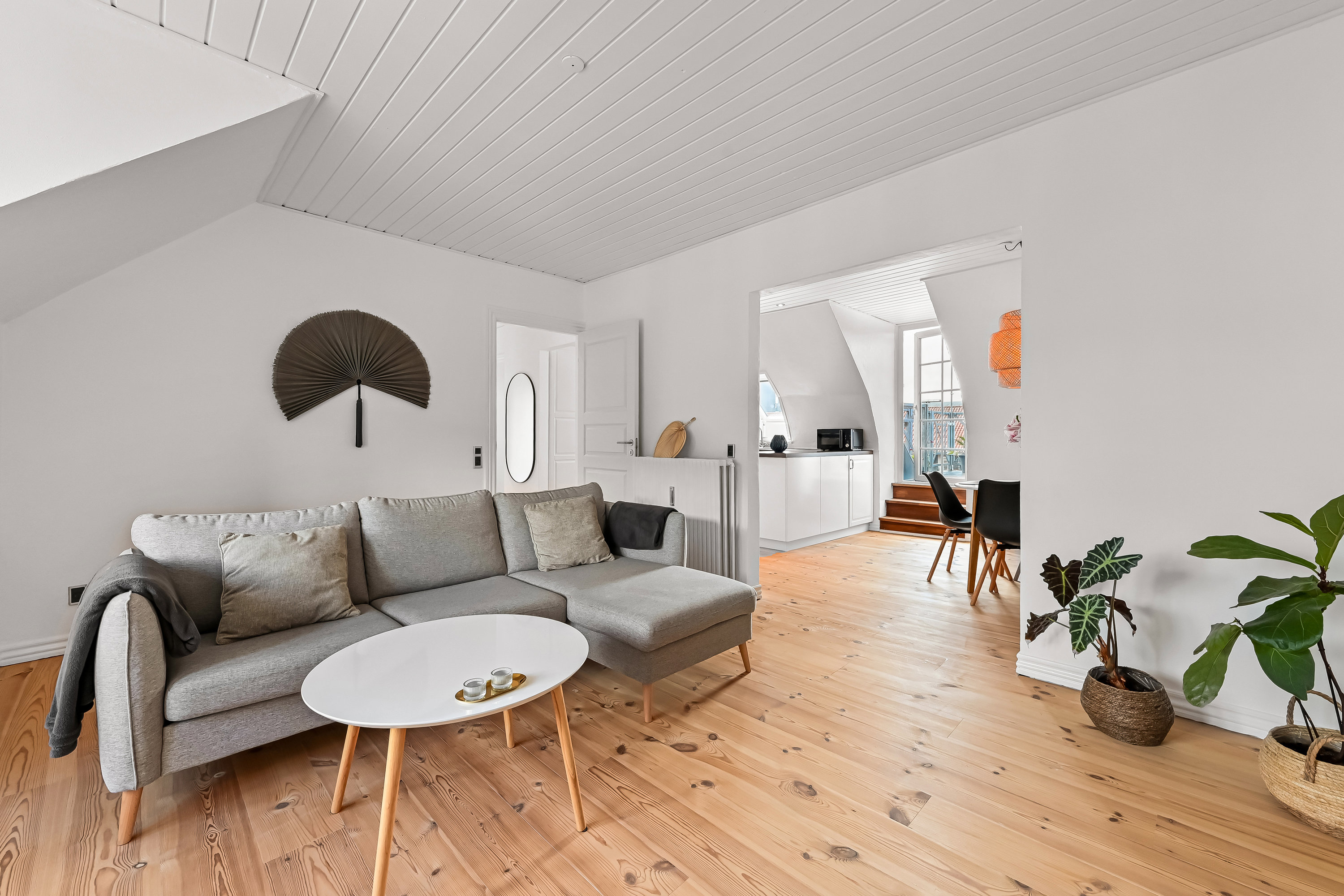 Fremhævet stue billede i fuldskærmstilstand. Billede af Grønnegade 2A, 2., 7400 Herning