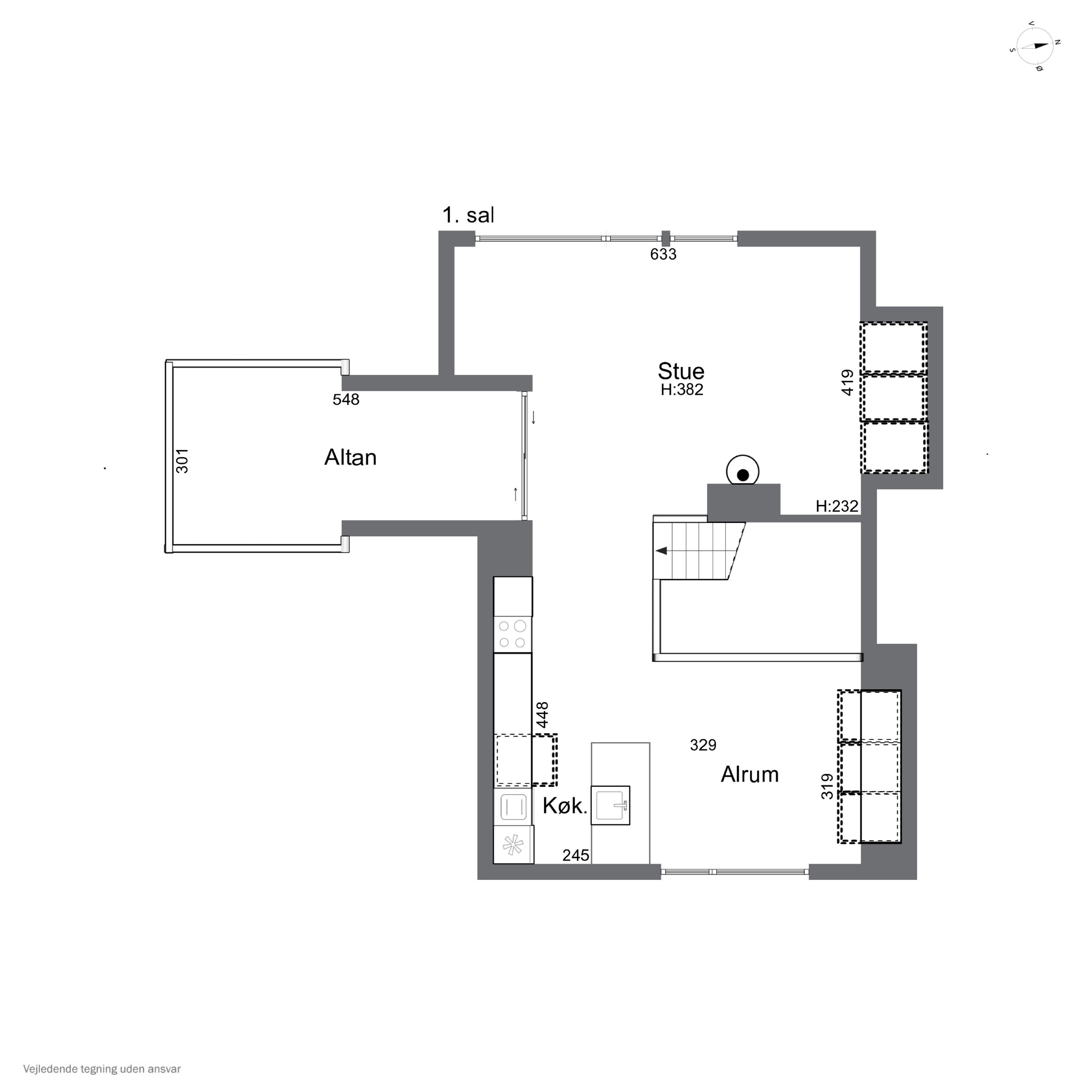 Plantegninger billede af Stågbak 8, Klitmøller, 7700 Thisted