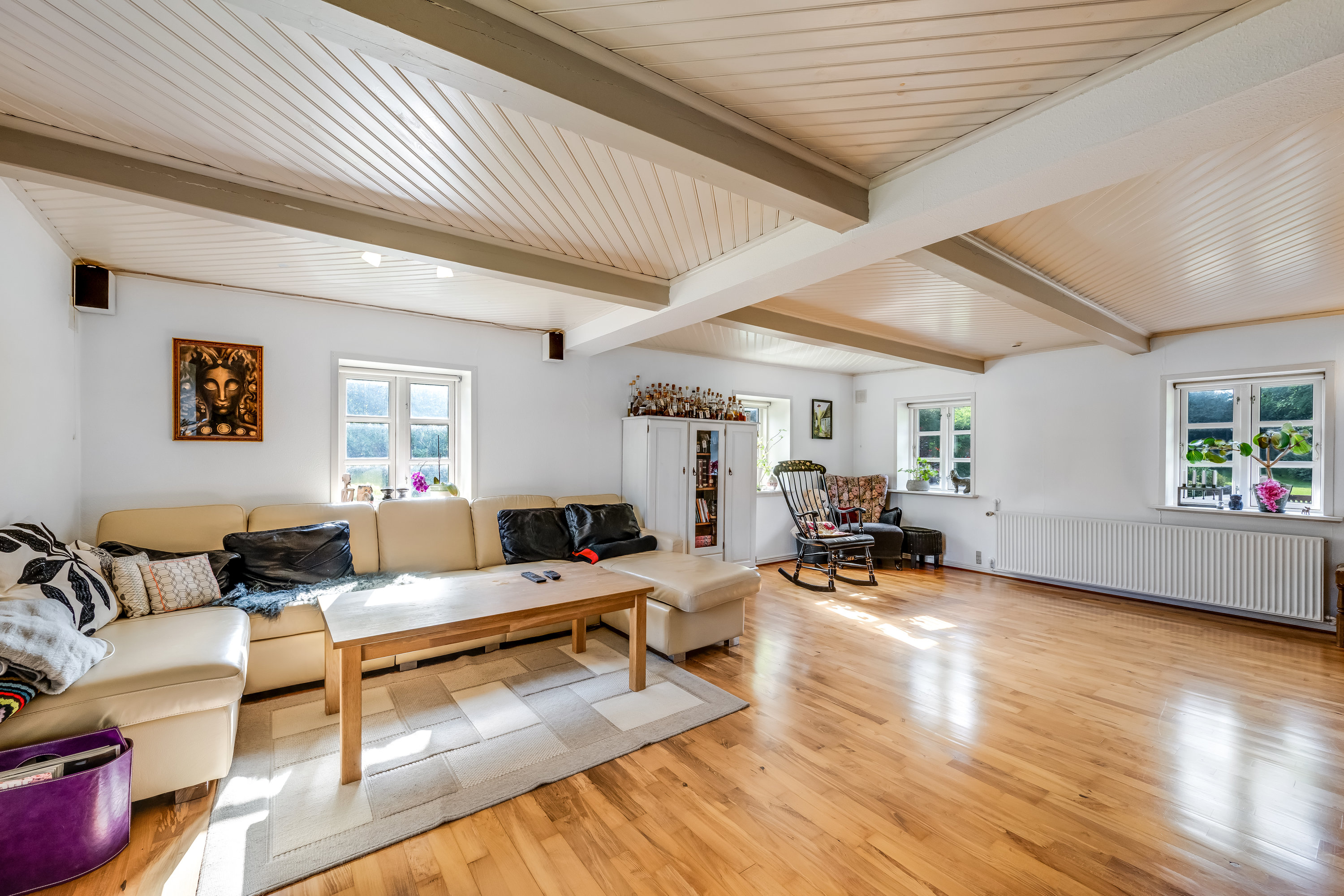 Fremhævet stue billede i fuldskærmstilstand. Billede af Letagervej 2, Dejbjerg, 6900 Skjern