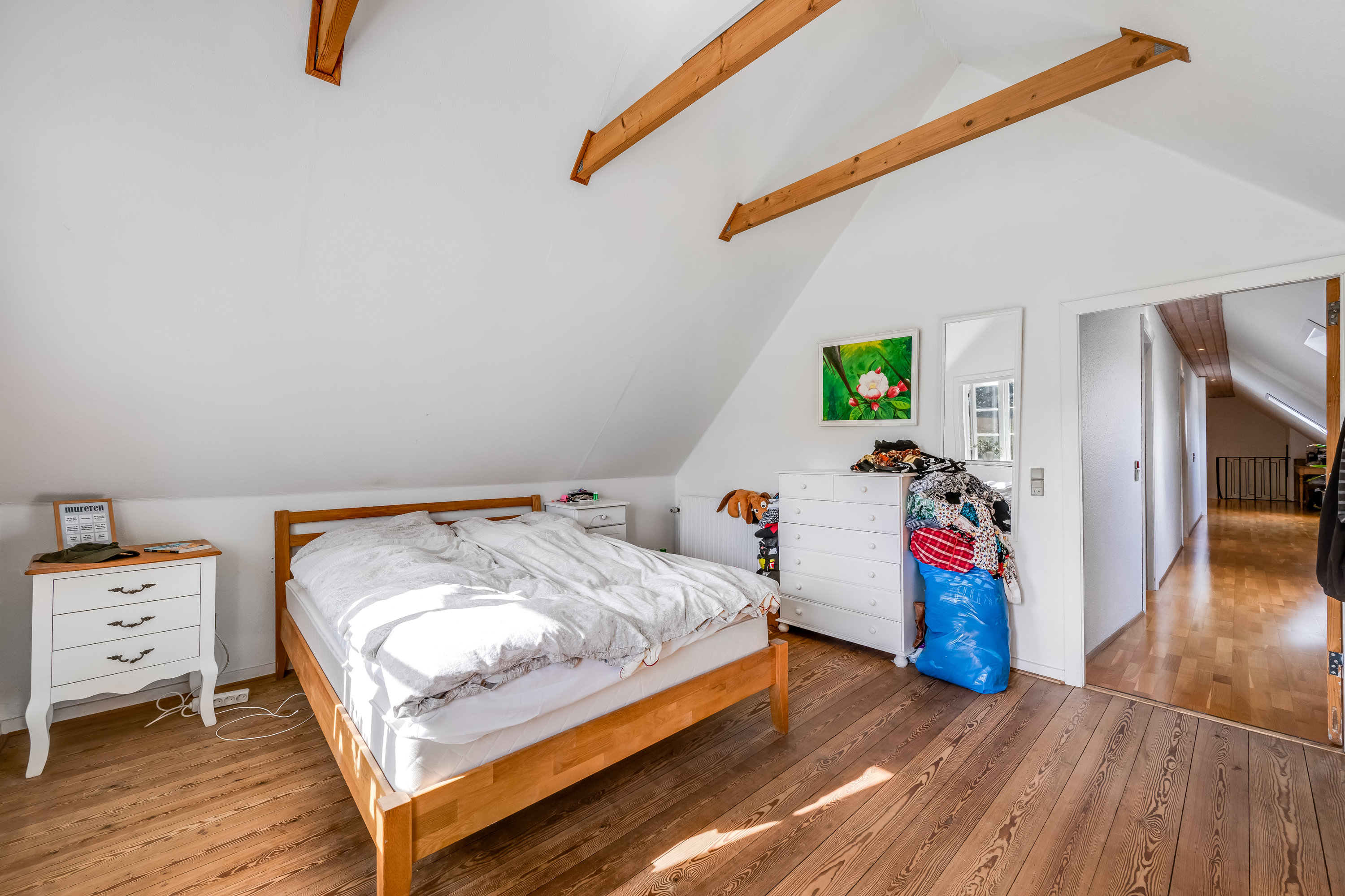 Fremhævet soveværelse billede i fuldskærmstilstand. Billede af Letagervej 2, Dejbjerg, 6900 Skjern