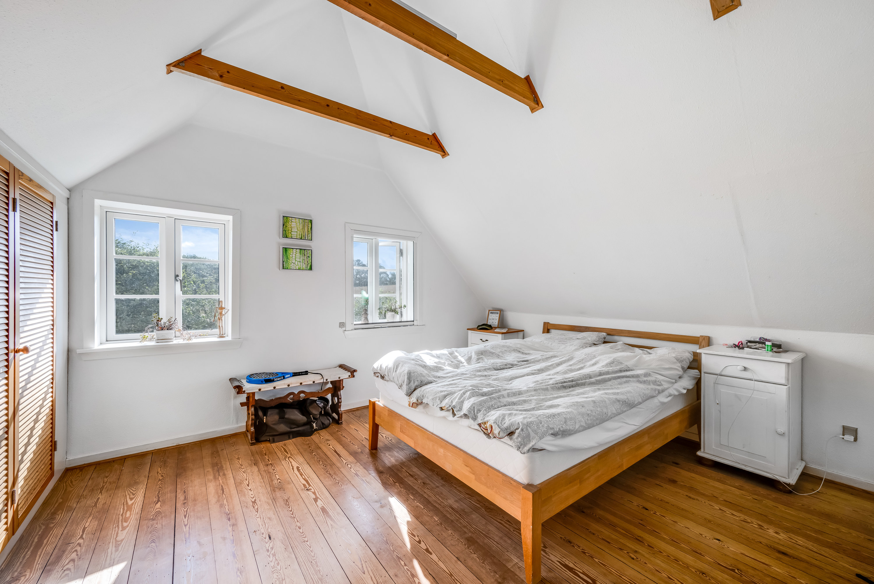 Fremhævet soveværelse billede i fuldskærmstilstand. Billede af Letagervej 2, Dejbjerg, 6900 Skjern