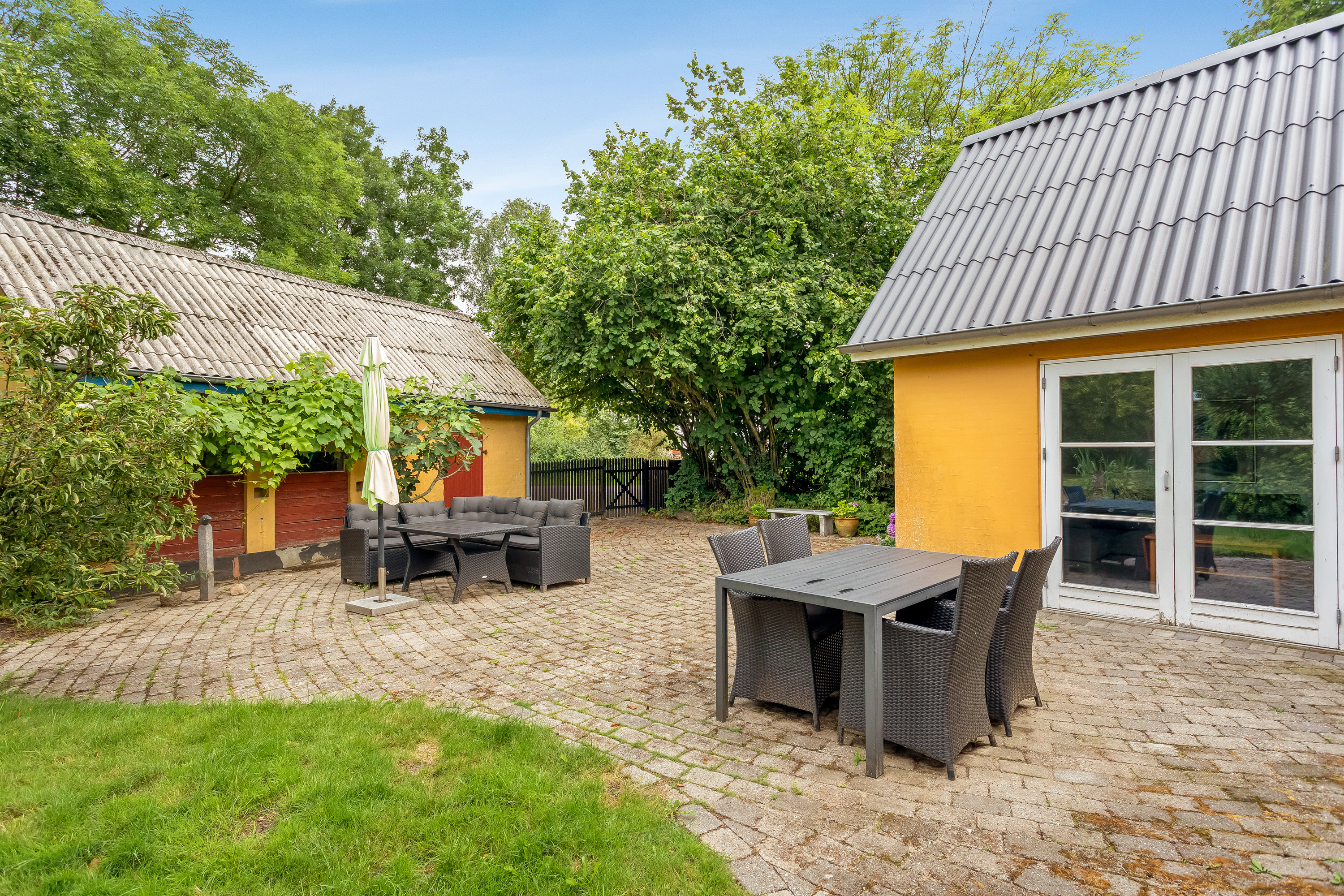 Fremhævet terrasse billede i fuldskærmstilstand. Billede af Erik Lassensvej 1, Gallehus, 6270 Tønder