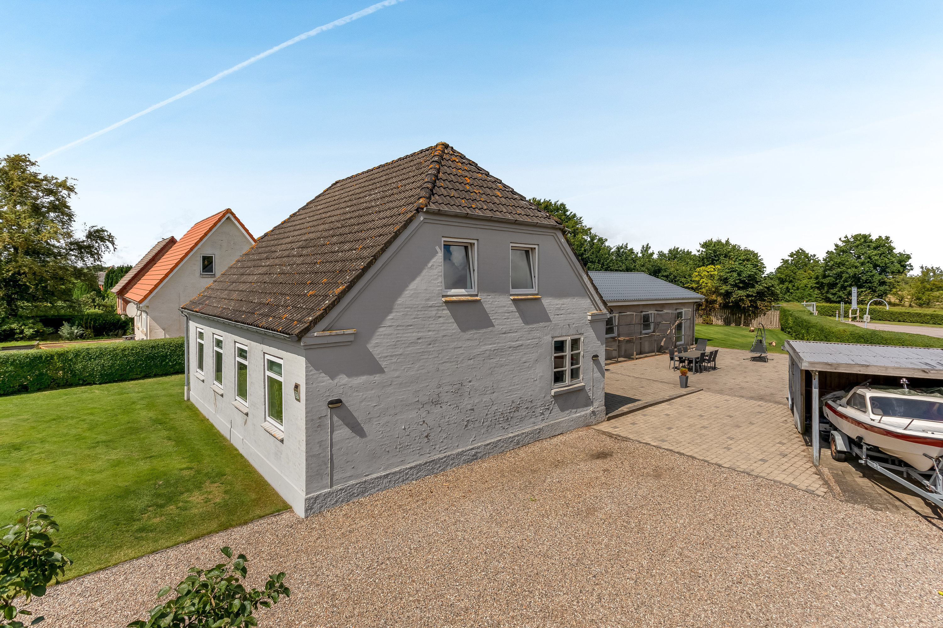 Fremhævet facade billede i fuldskærmstilstand. Billede af Aabenraavej 37, 6240 Løgumkloster