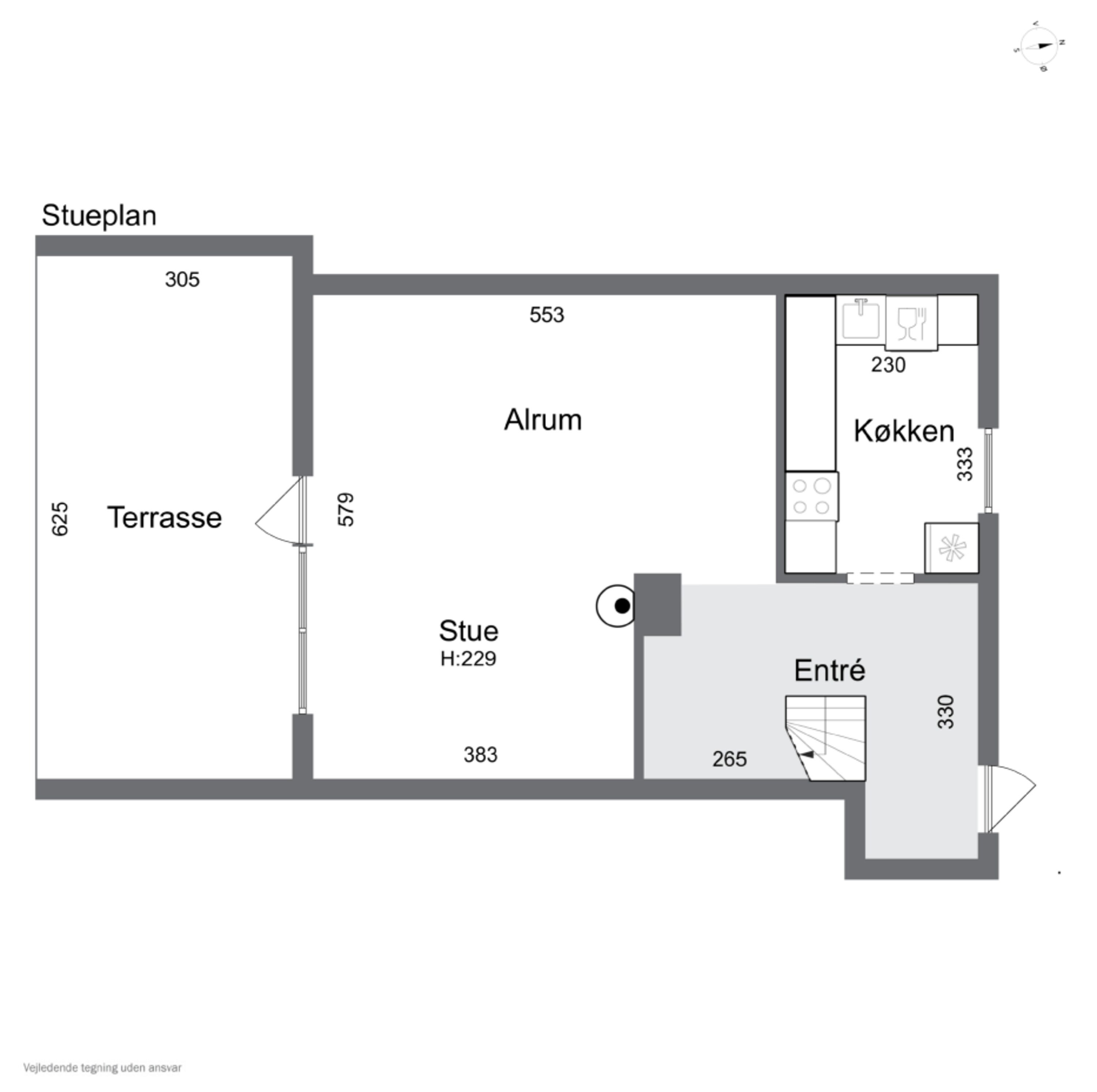 Plantegninger billede af Arnakkegårds Alle 11M, Arnakke, 4390 Vipperød