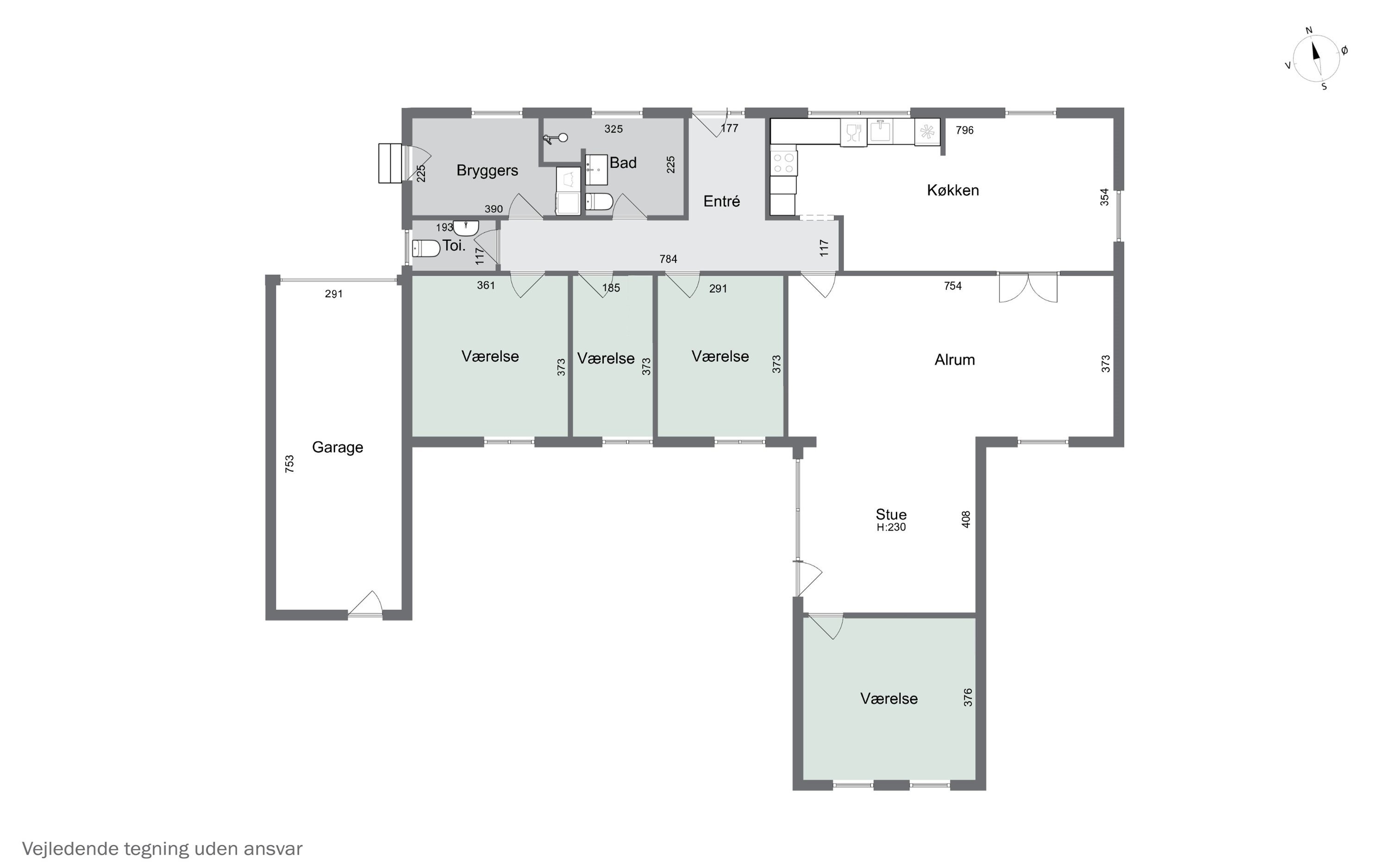 Plantegninger billede af Fasanvej 11, Hvidbjerg, 7790 Thyholm