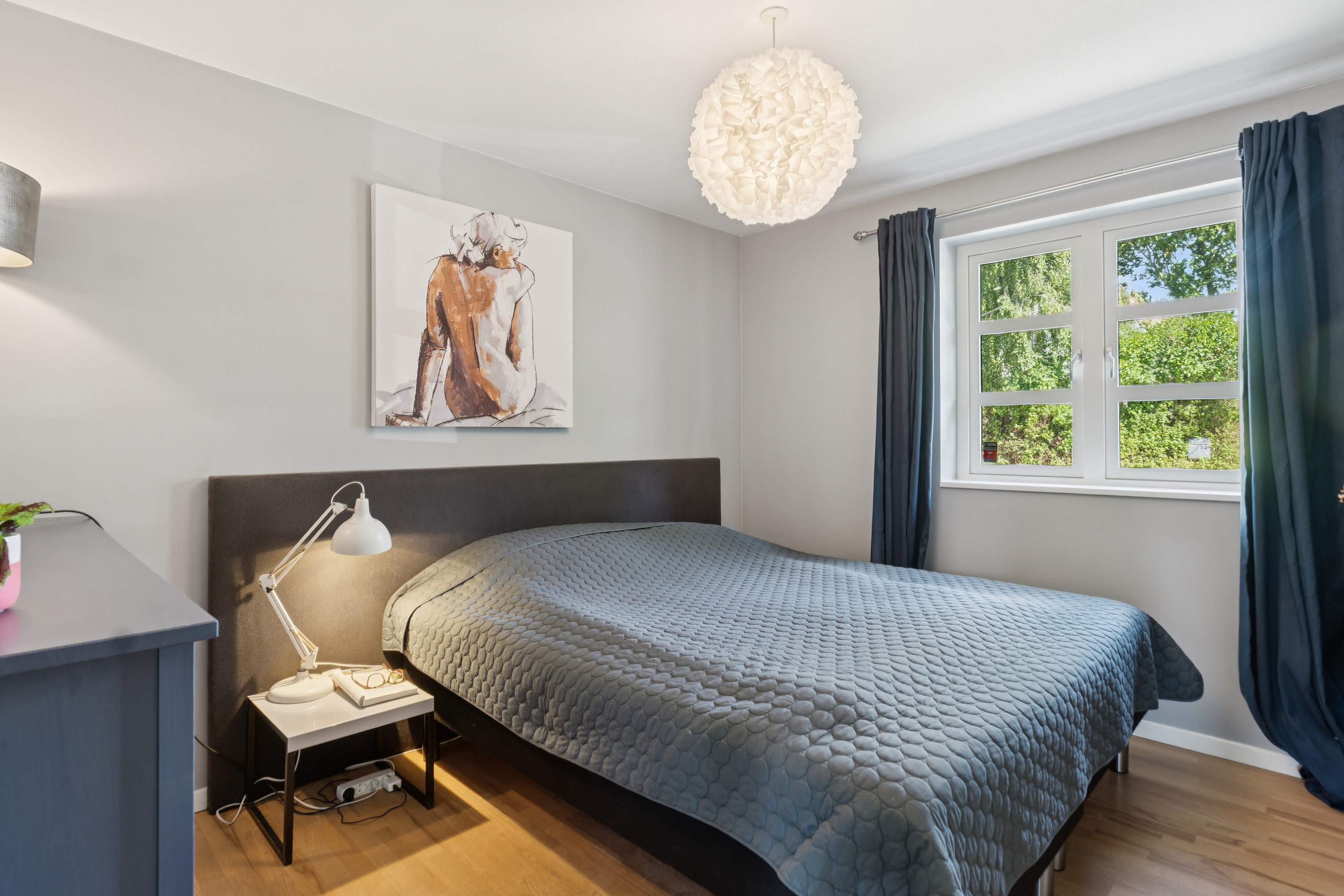 Fremhævet soveværelse billede i fuldskærmstilstand. Billede af Stenbukken 48, 5700 Svendborg