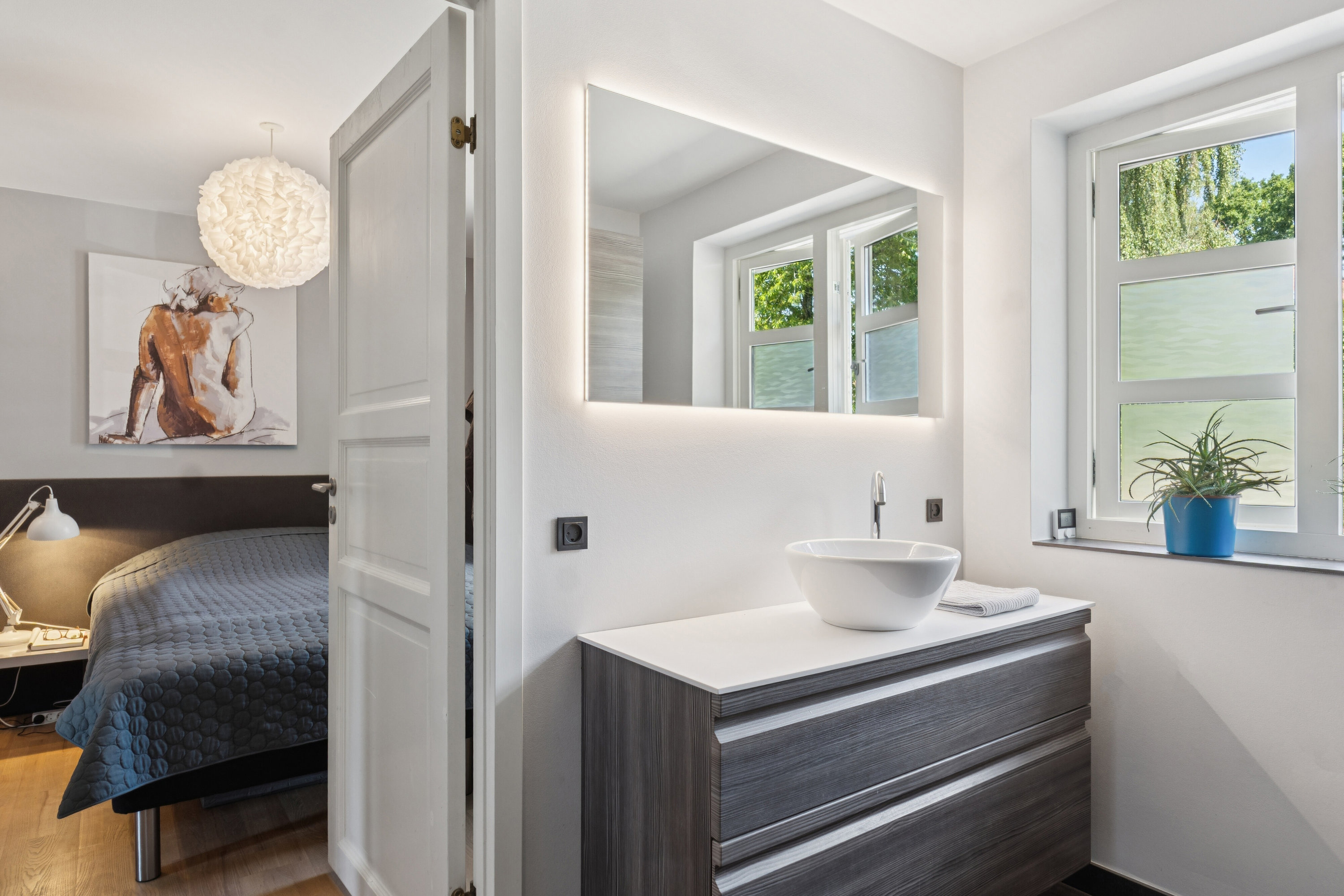 Fremhævet badeværelse billede i fuldskærmstilstand. Billede af Stenbukken 48, 5700 Svendborg